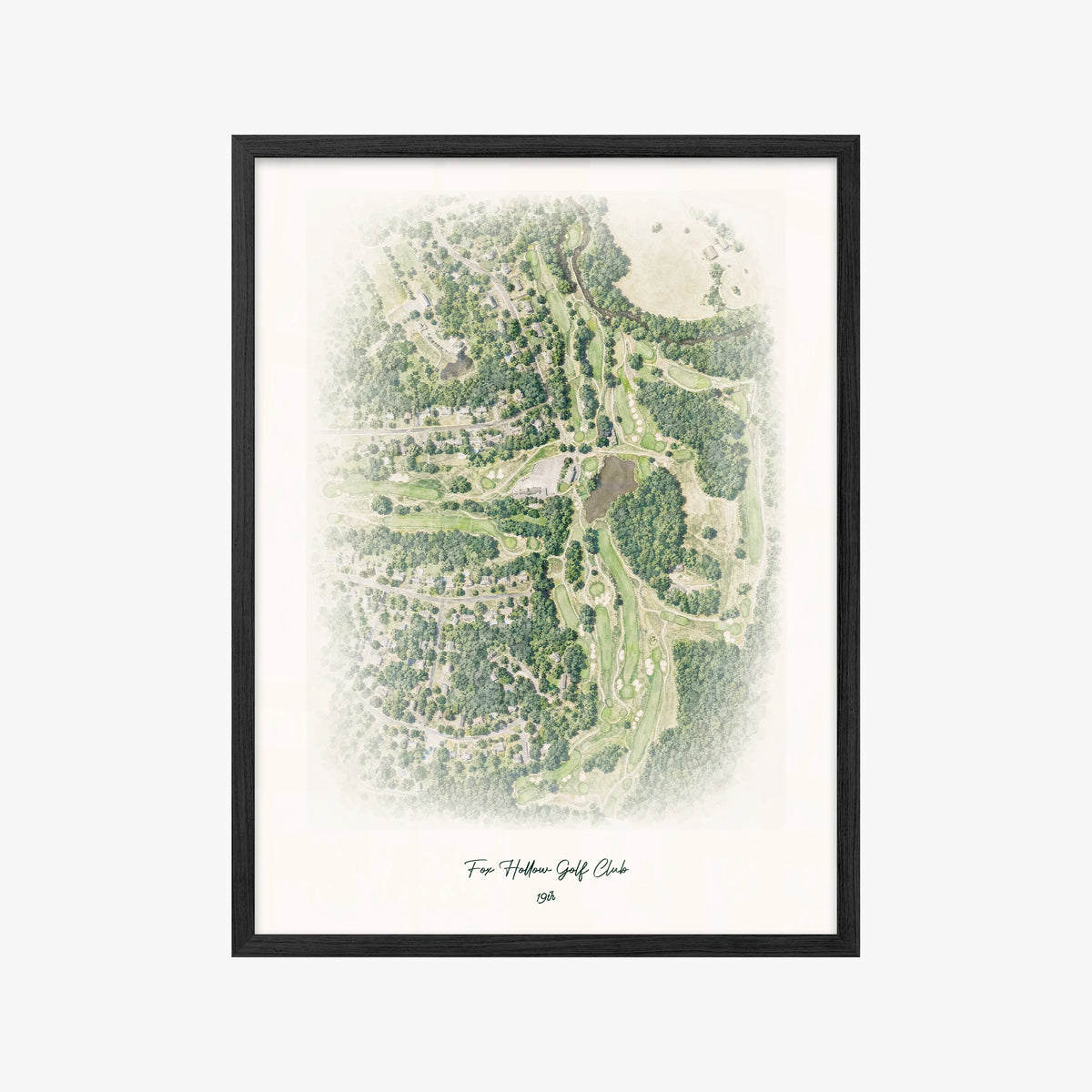 Fox Hollow Golf Club black frame