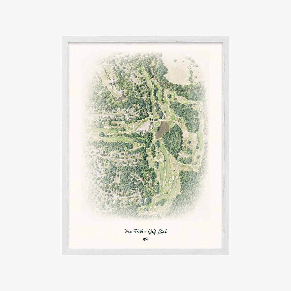 Fox Hollow Golf Club white frame