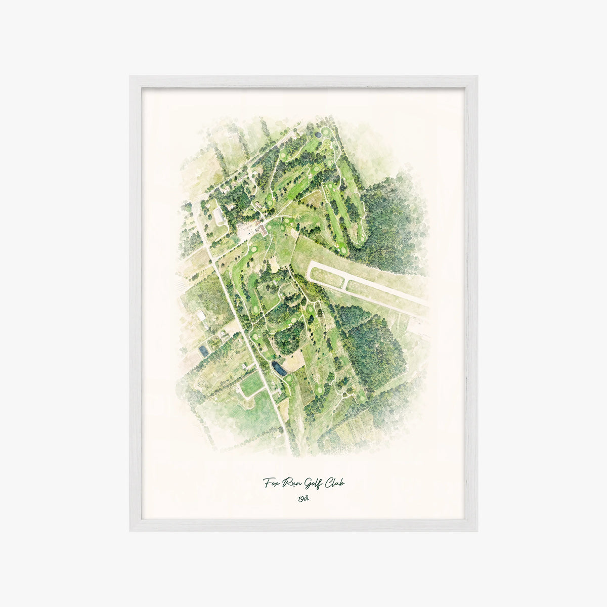 Fox Run Golf Club white frame