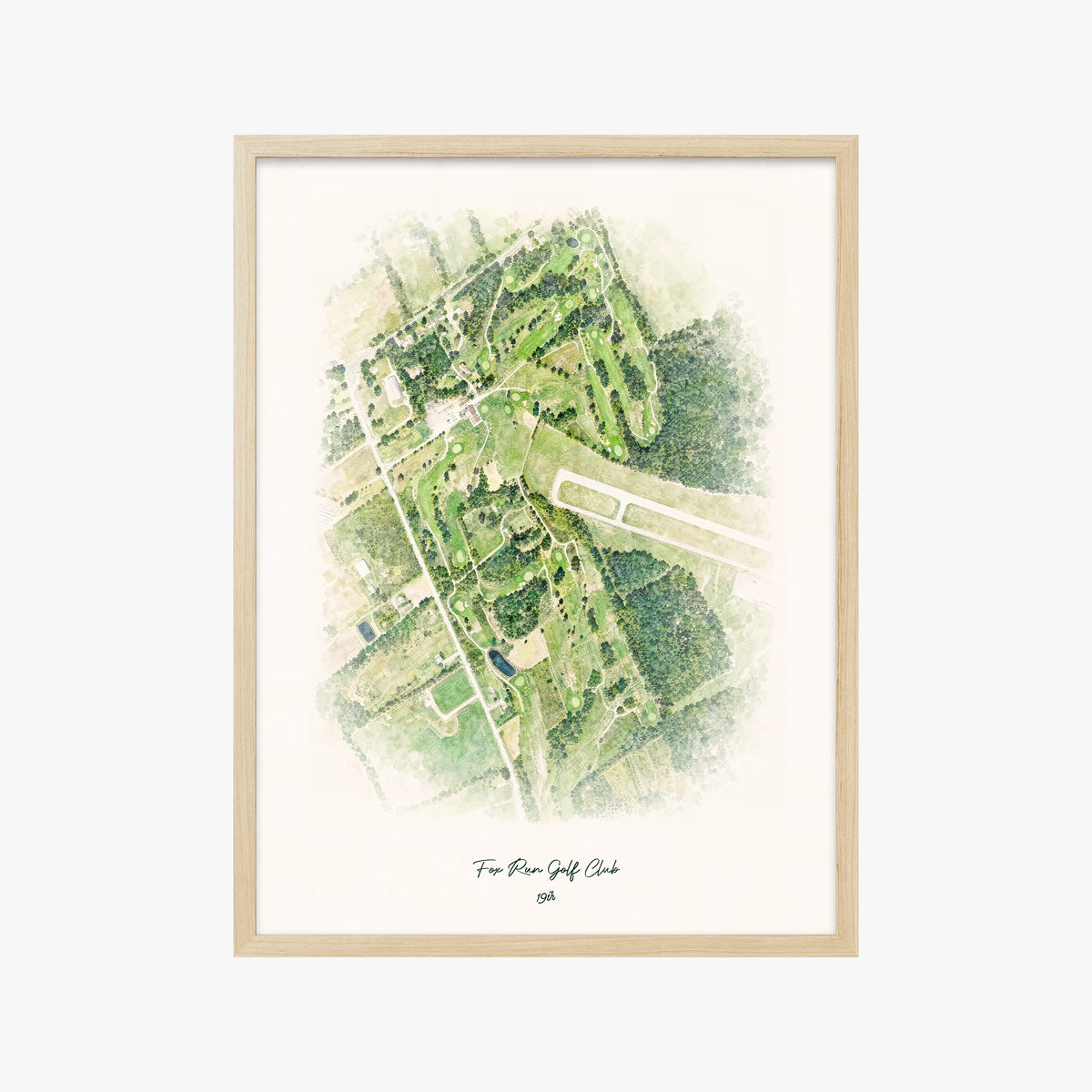 Fox Run Golf Club wood frame