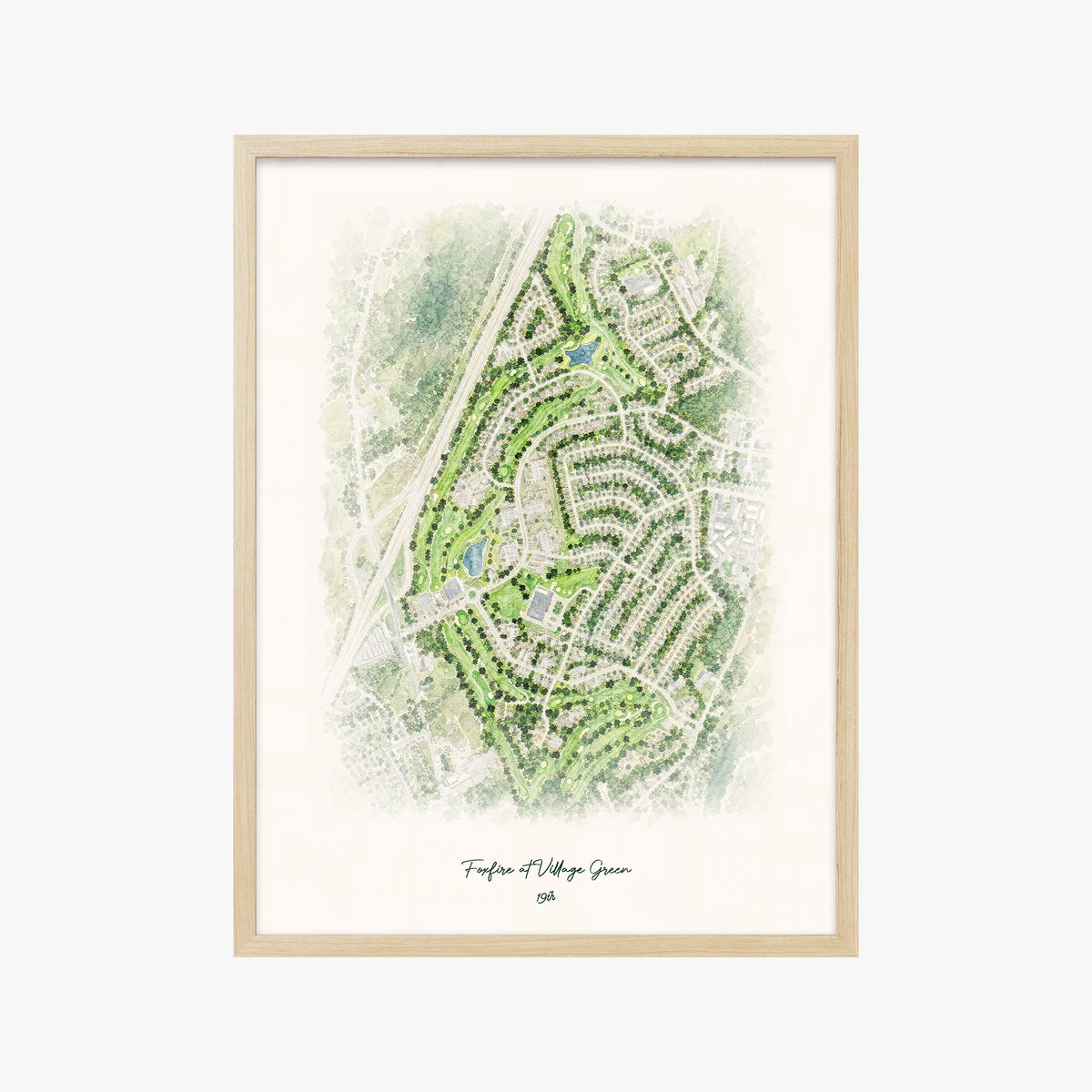 Foxfire at Village Green wood frame