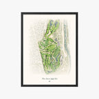 Three Crowns Golf Club black frame