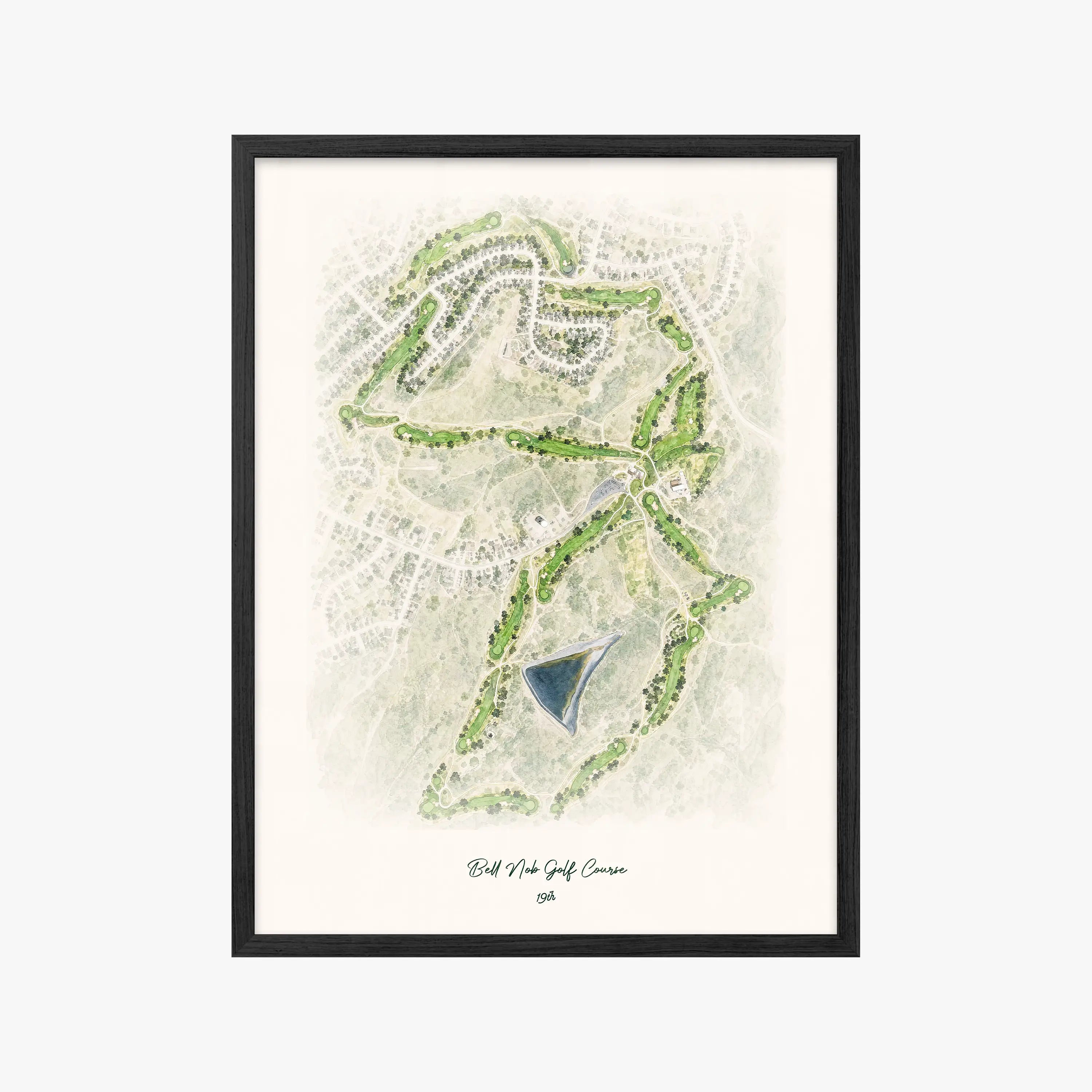 Bell Nob Golf Course black frame