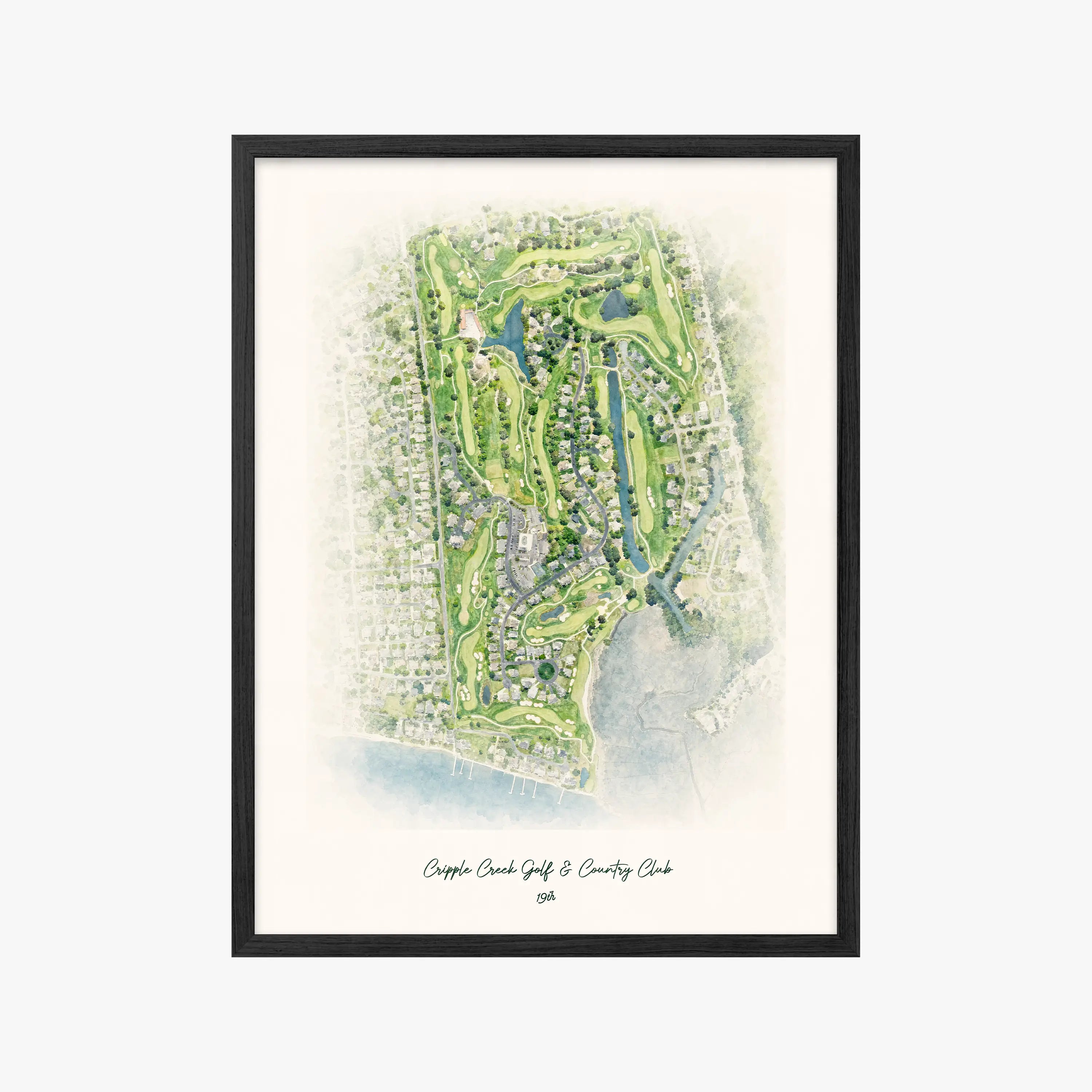 Cripple Creek Golf & Country Club black frame