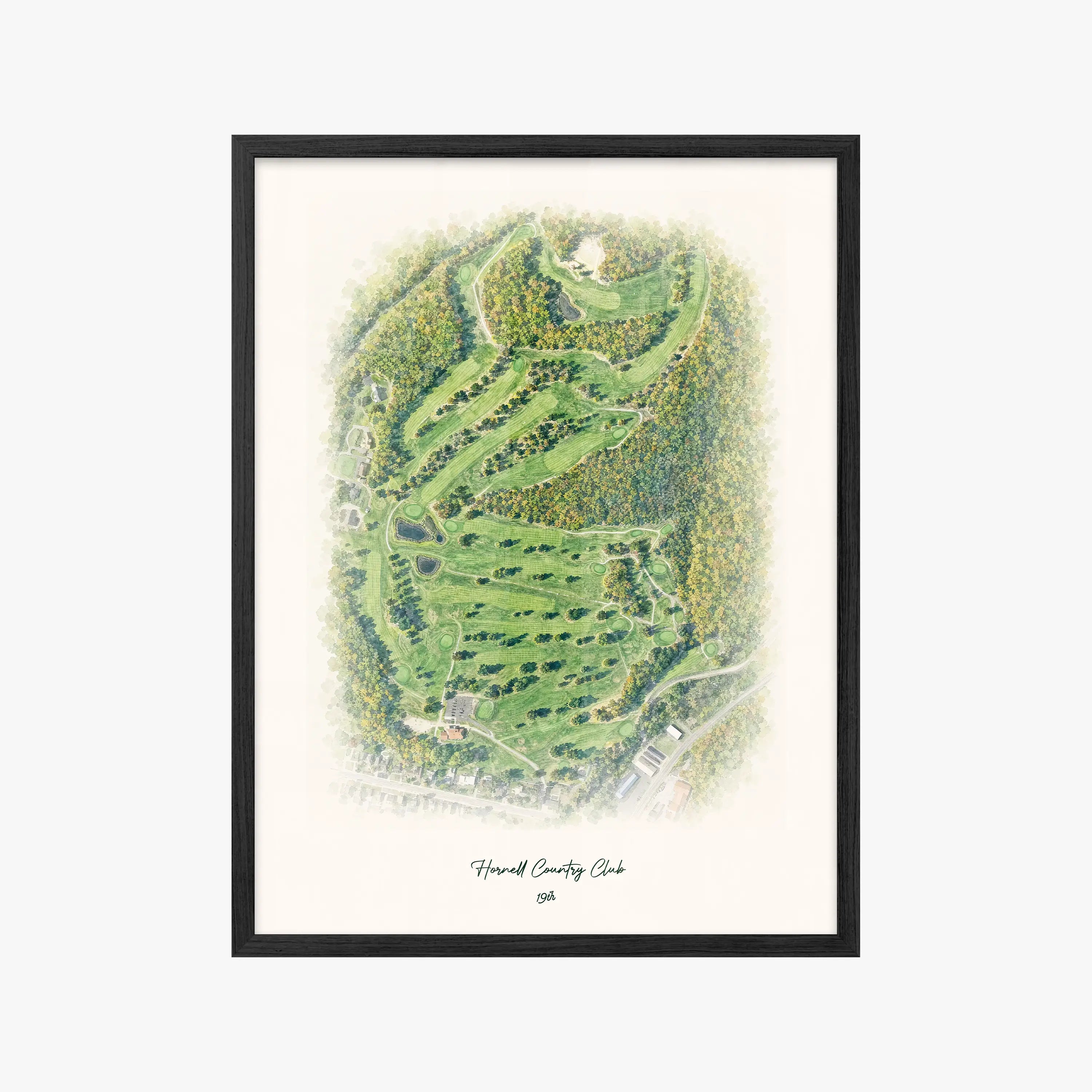 Hornell Country Club black frame