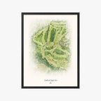 Crestwood Golf Club black frame