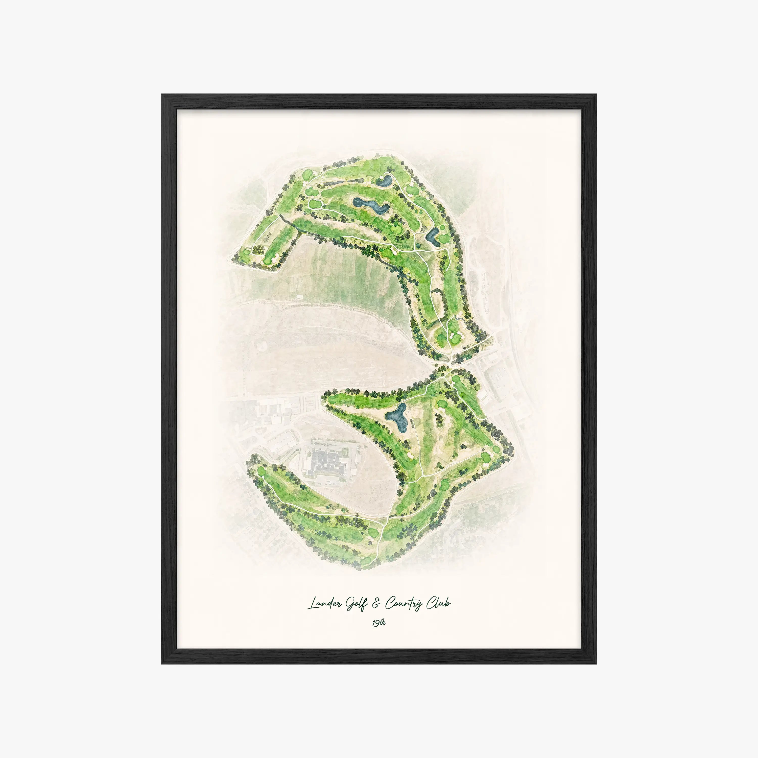 Lander Golf & Country Club black frame