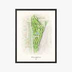Palmer Golf Course black frame
