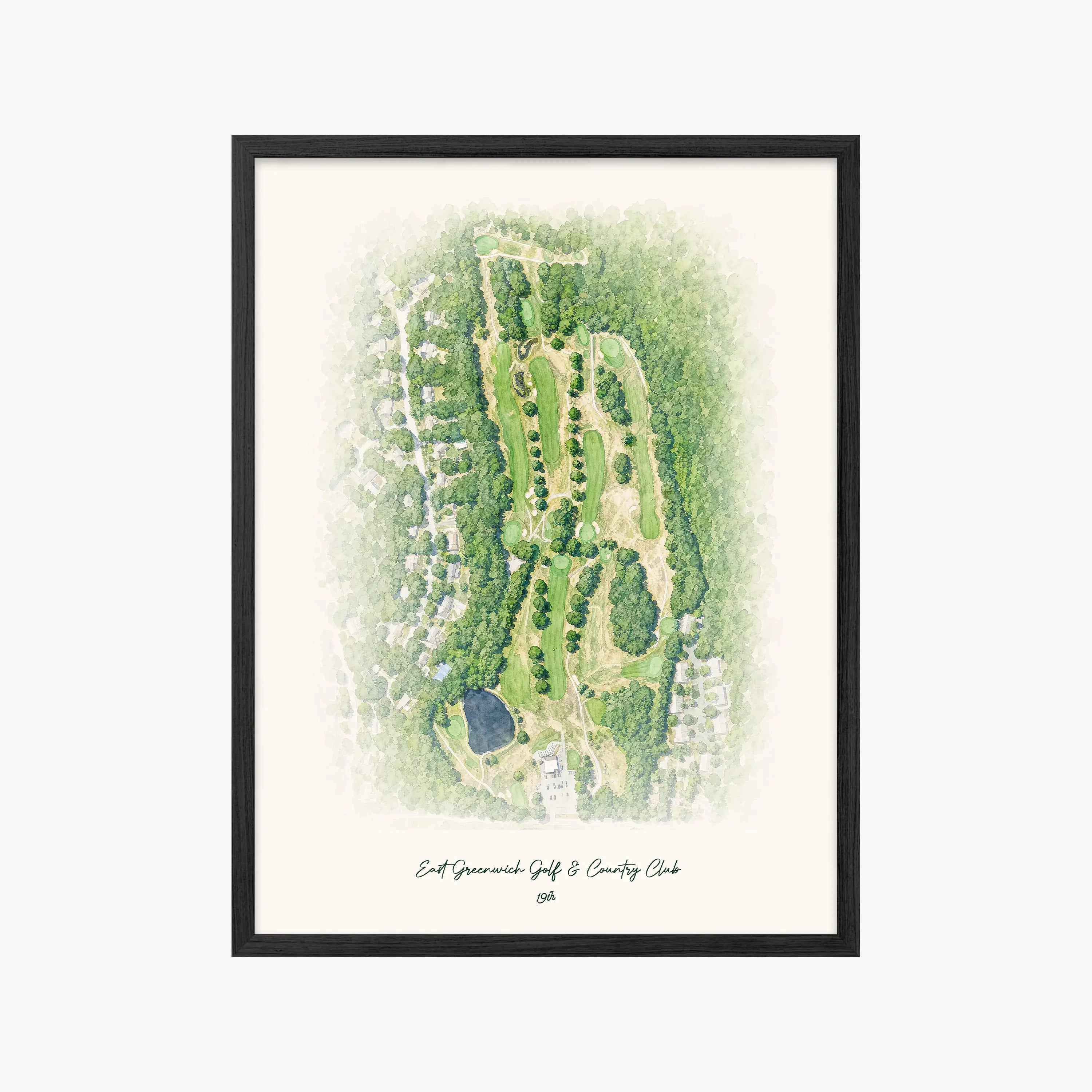 East Greenwich Golf & Country Club black frame