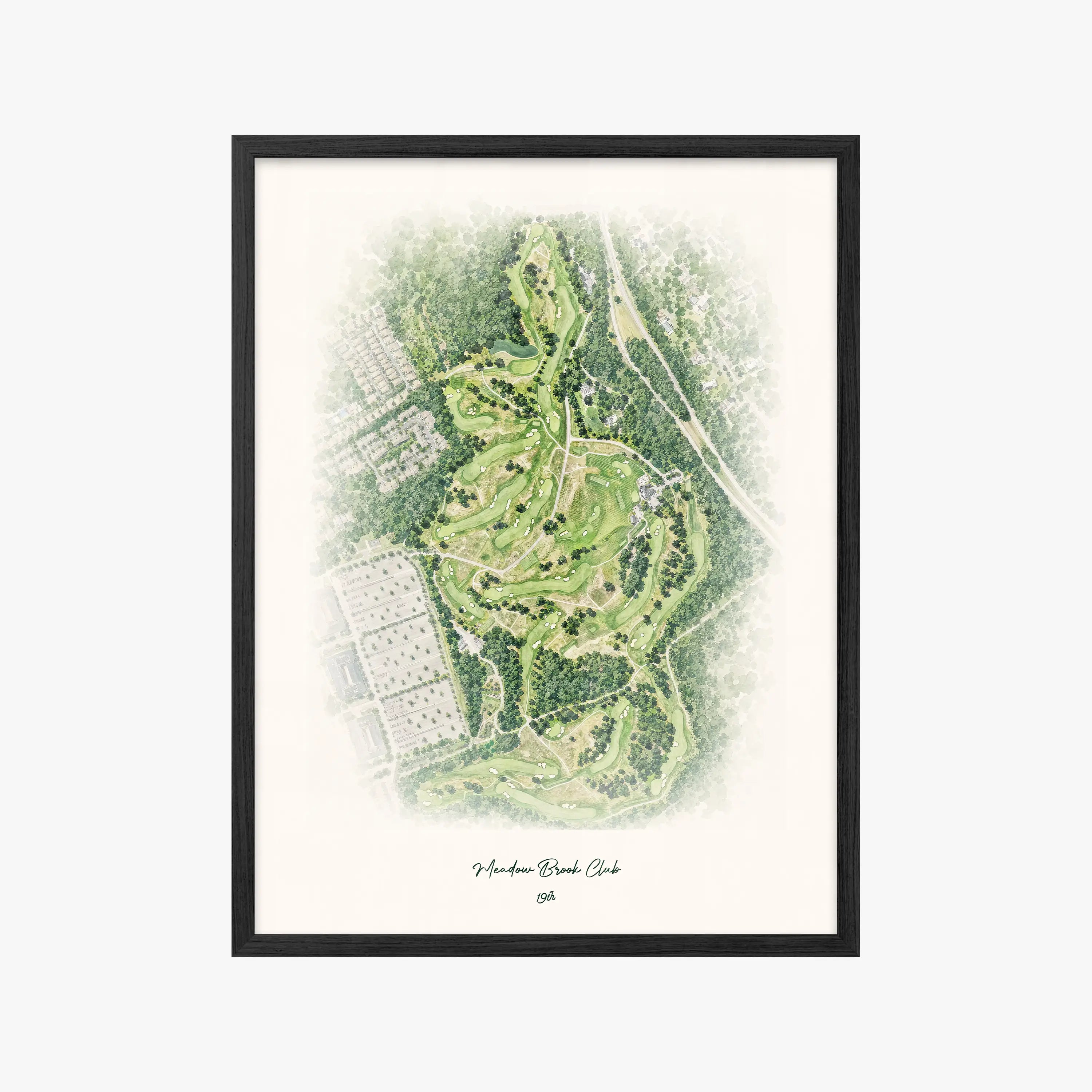 Meadow Brook Club black frame