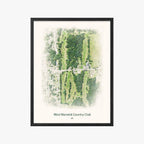 West Warwick Country Club black frame