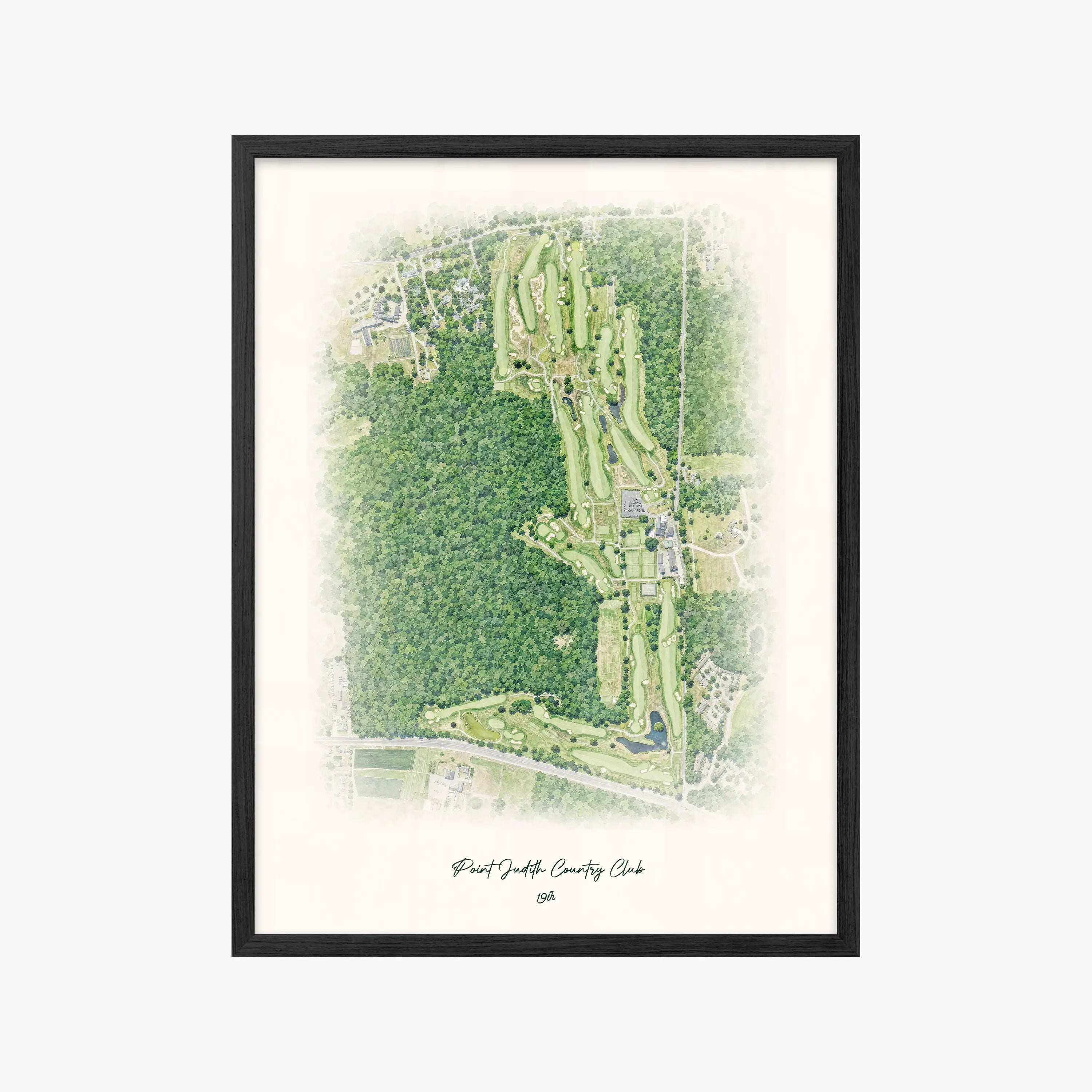 Point Judith Country Club black frame