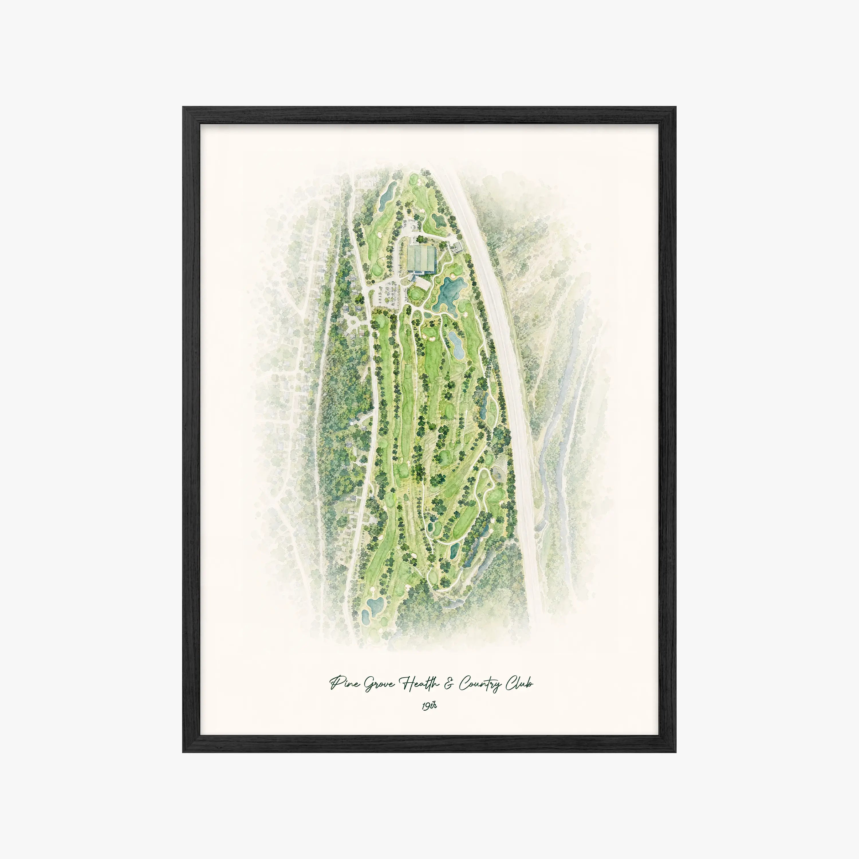 Pine Grove Health & Country Club black frame