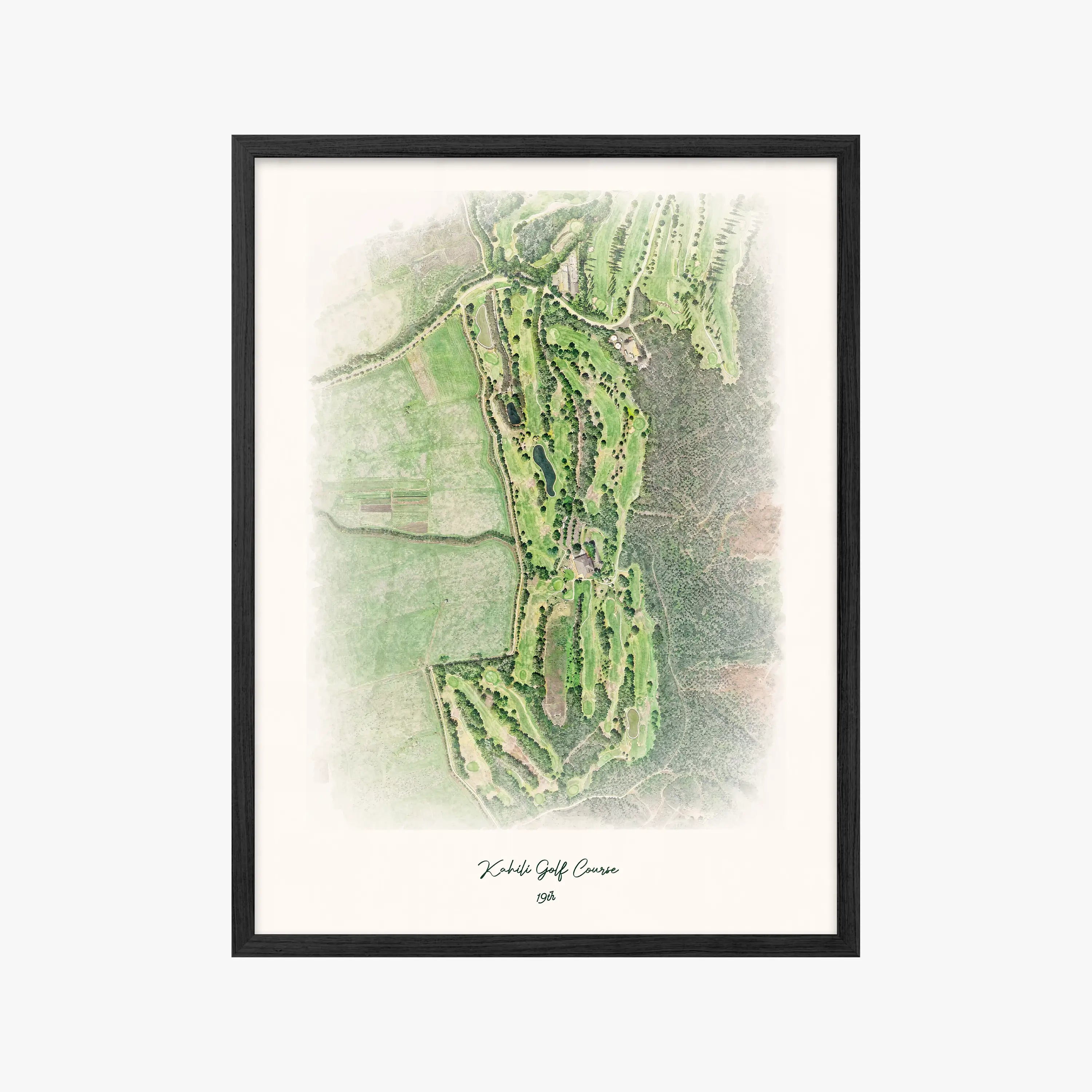 Kahili Golf Course black frame