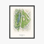 Airport Golf Course black frame