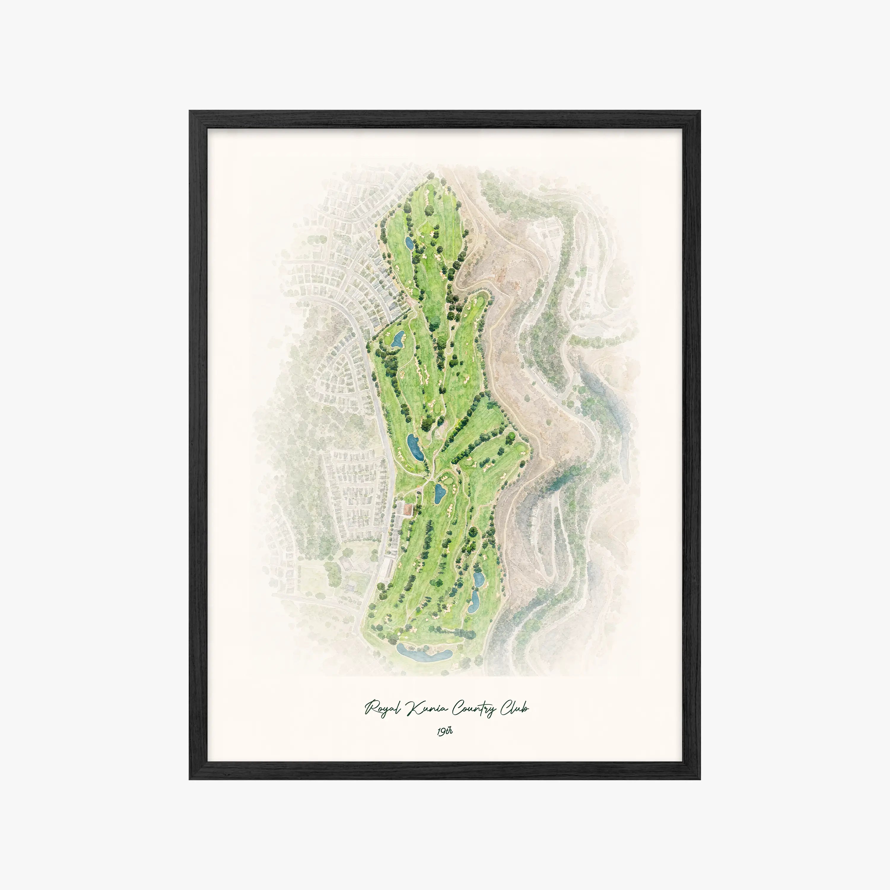 Royal Kunia Country Club black frame
