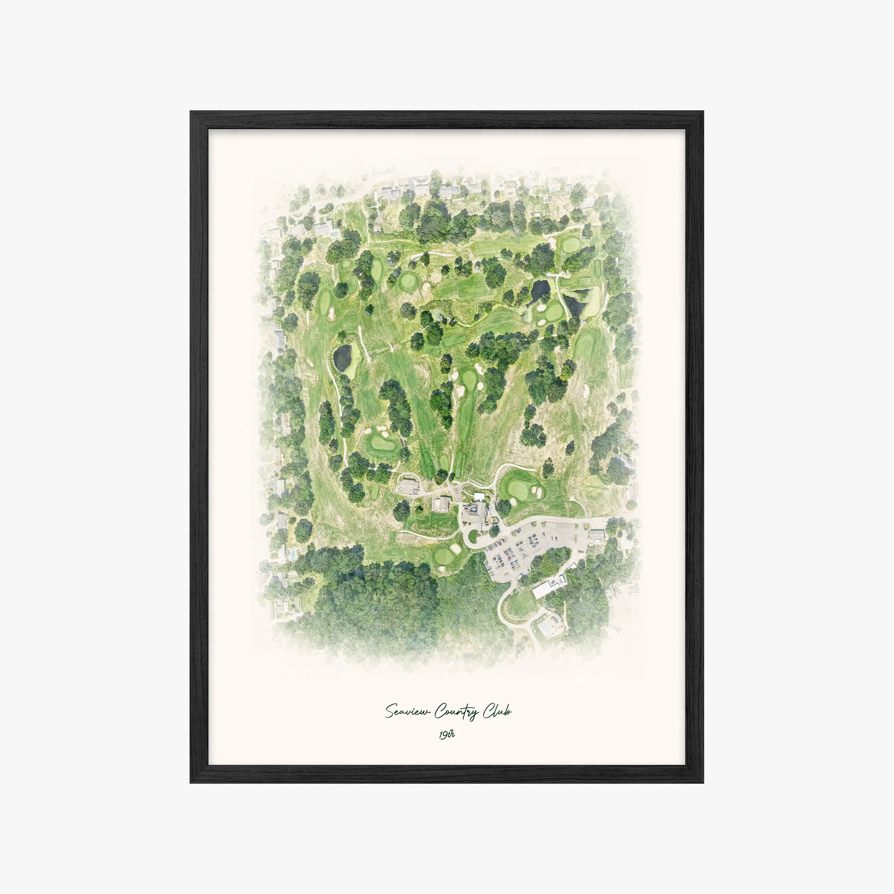 Seaview Country Club black frame