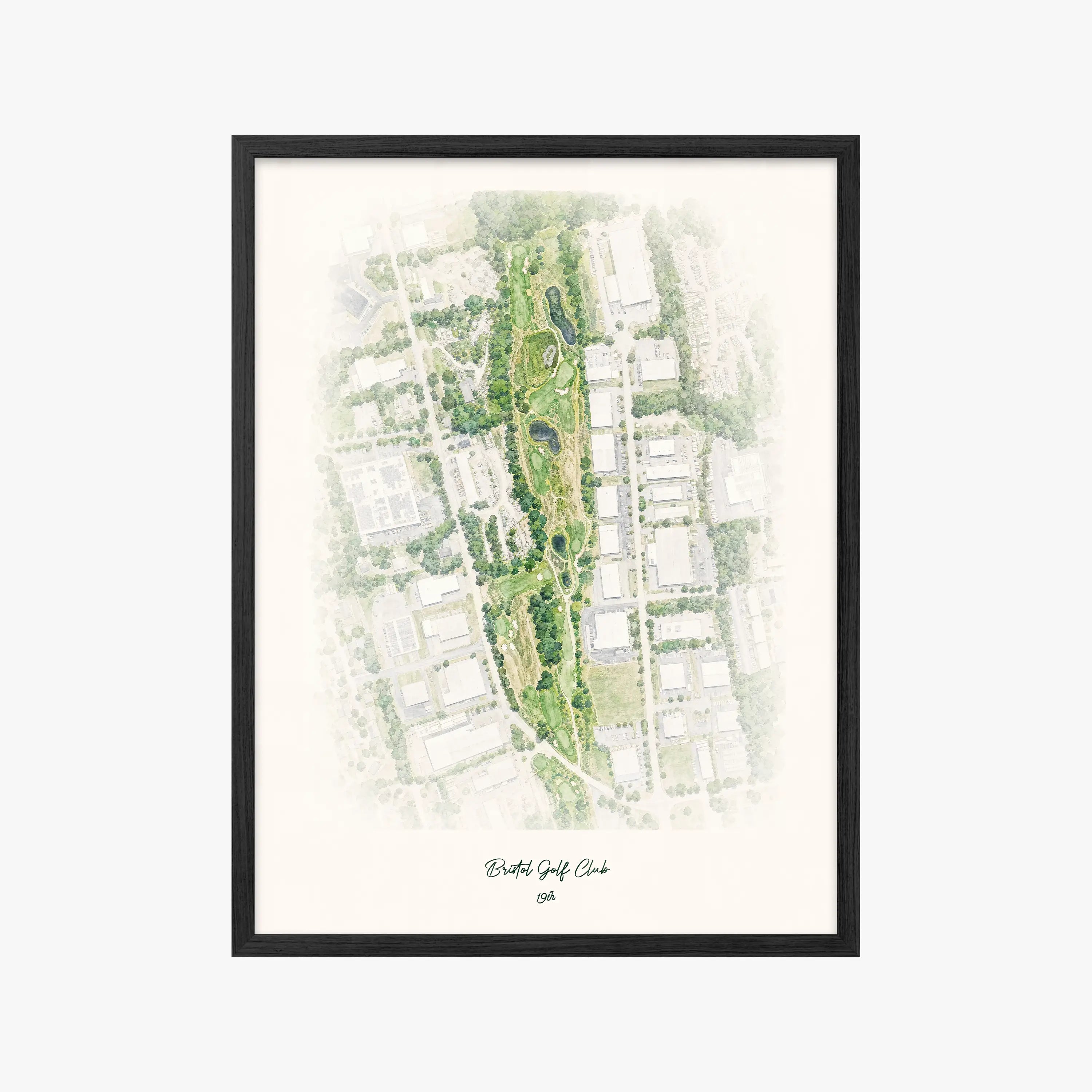 Bristol Golf Club black frame