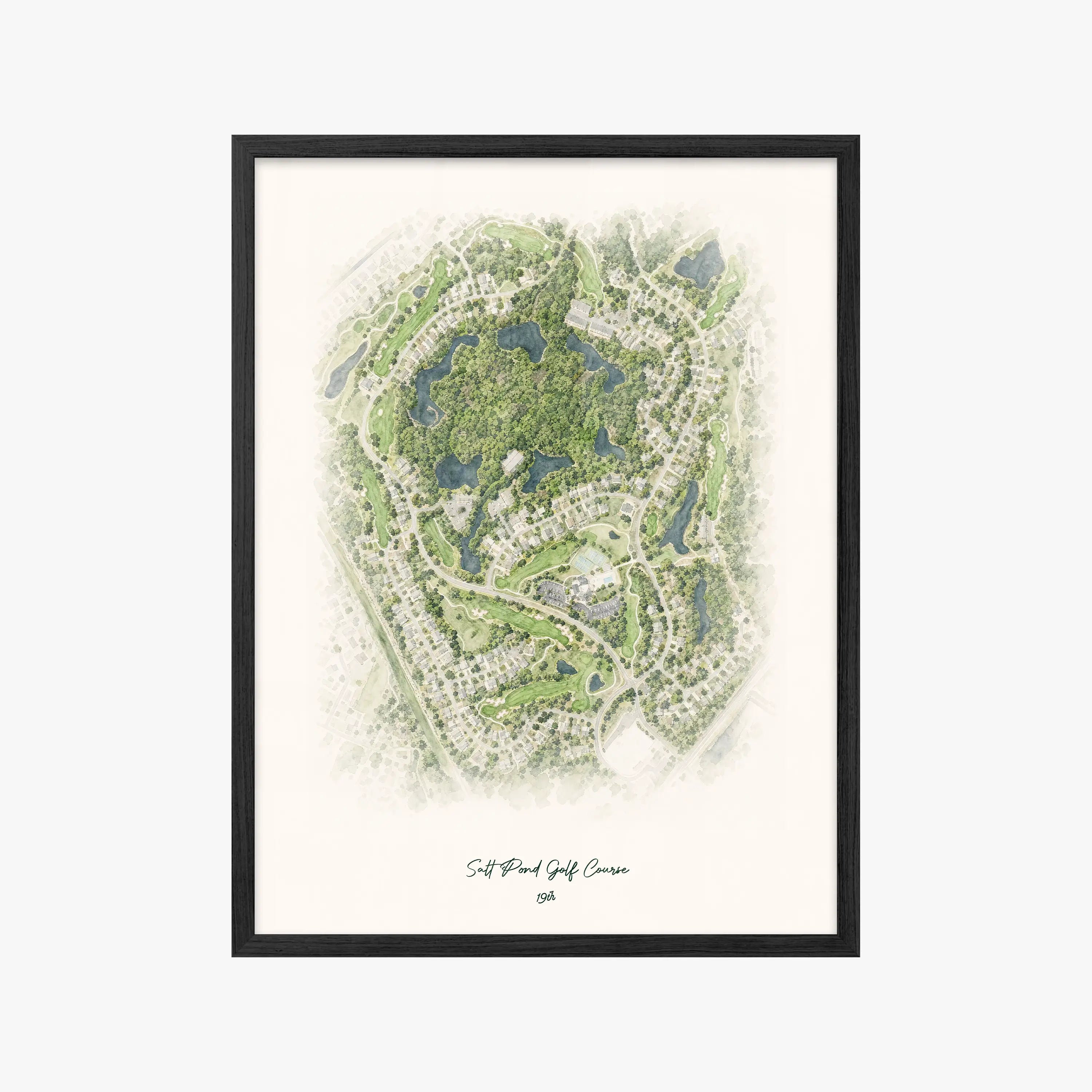Salt Pond Golf Course black frame