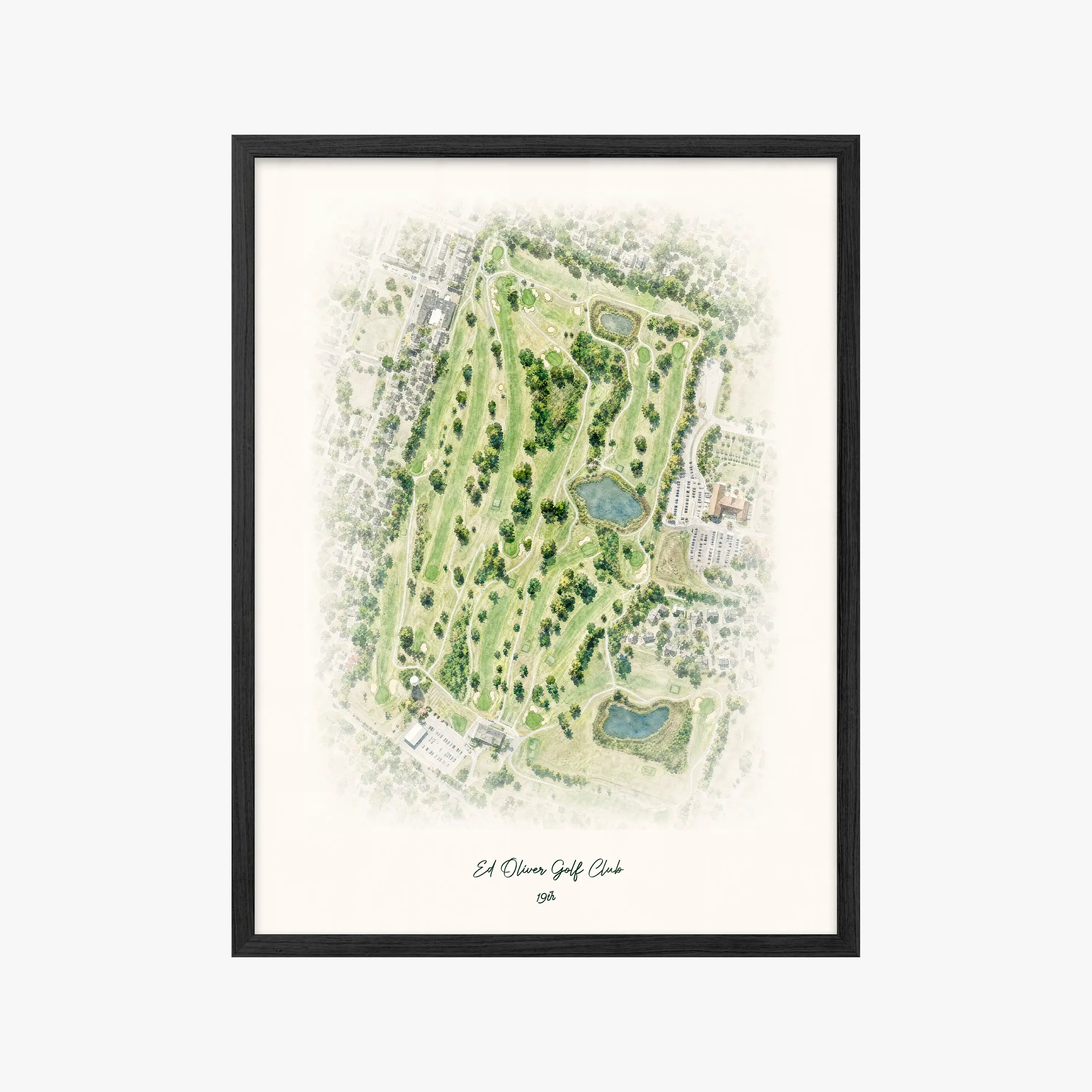 Ed Oliver Golf Club black frame