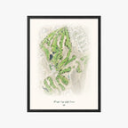 Purple Sage Golf Course black frame