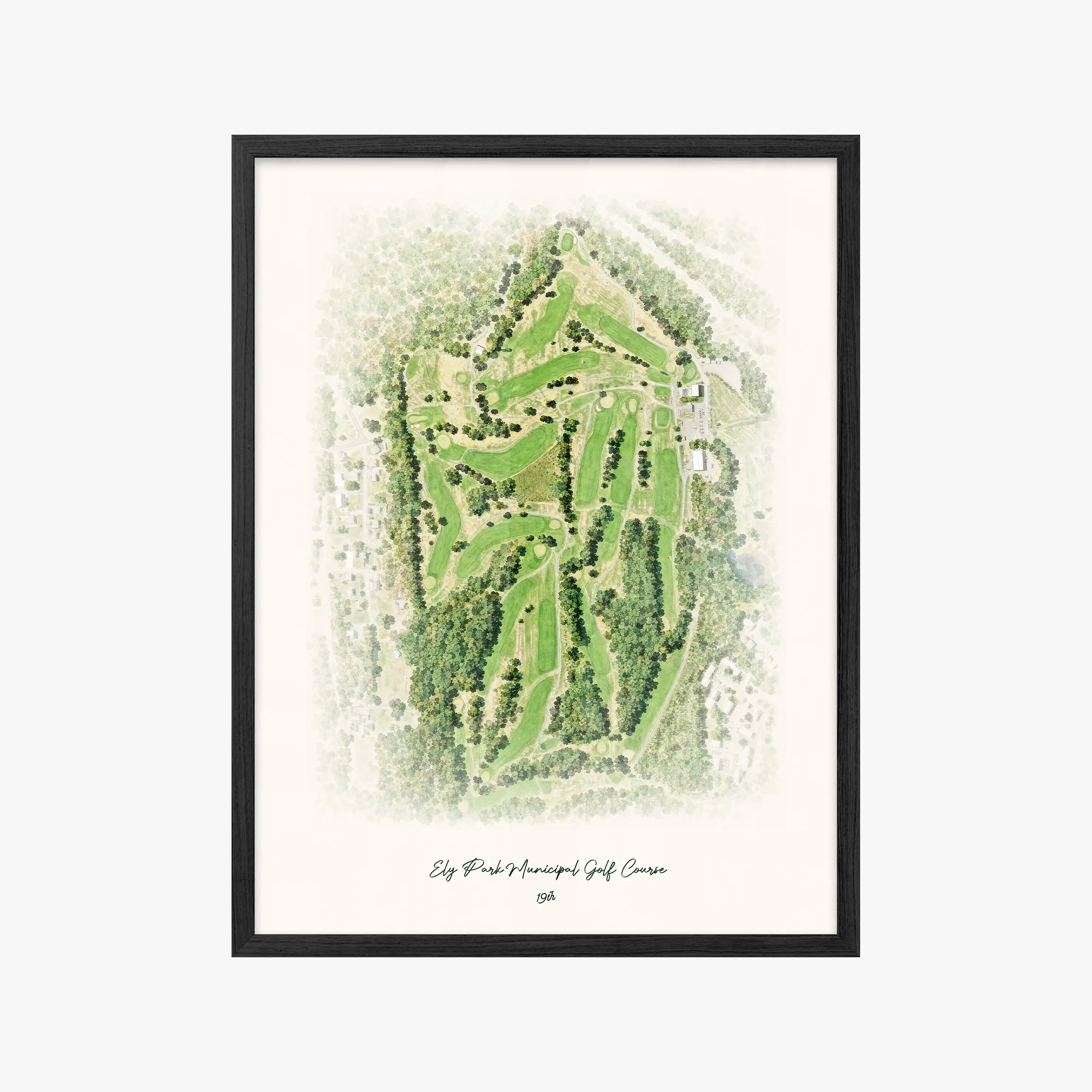 Ely Park Municipal Golf Course black frame