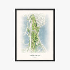 Montaup Country Club black frame