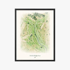 Mendenhall Golf Course black frame