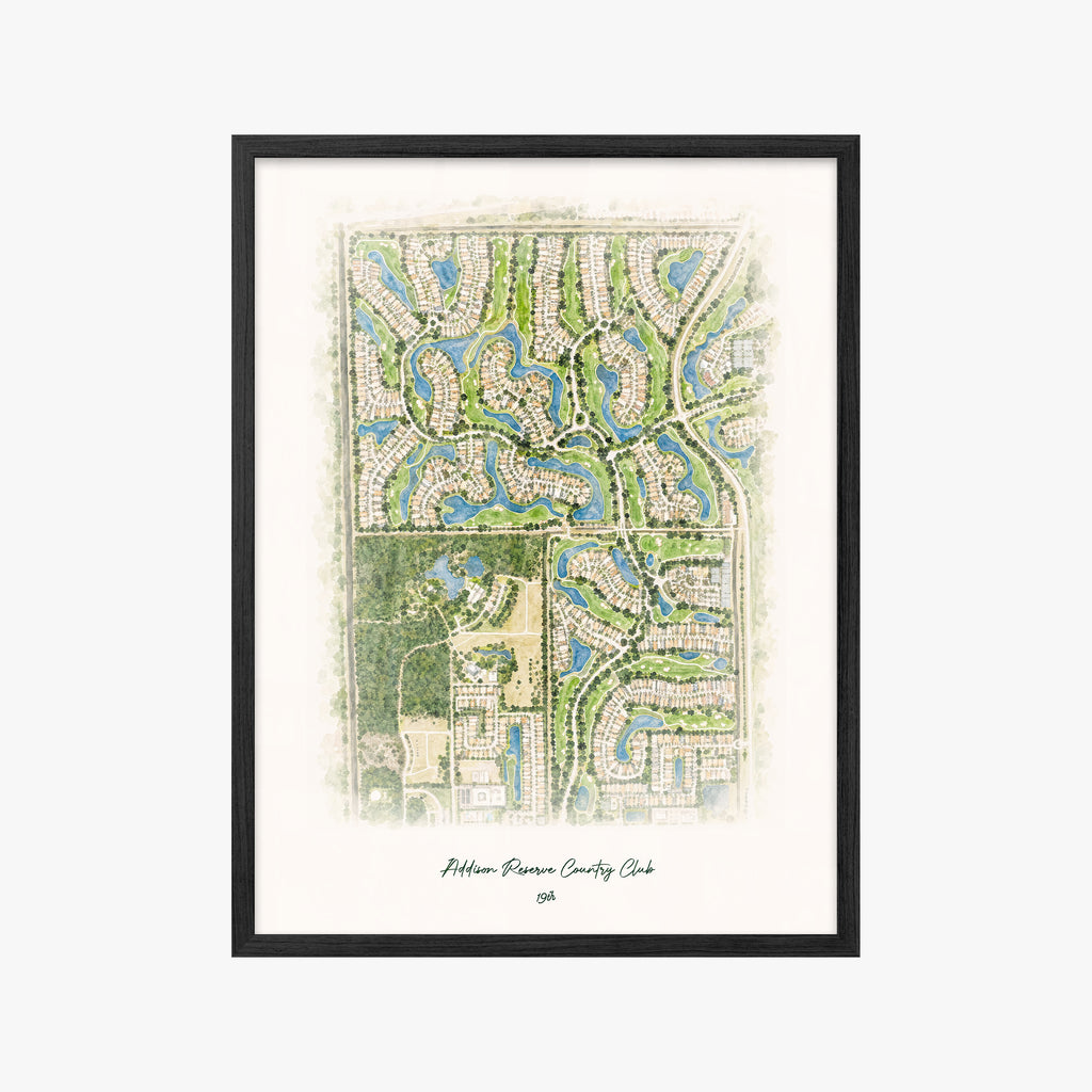 Addison Reserve Country Club black frame