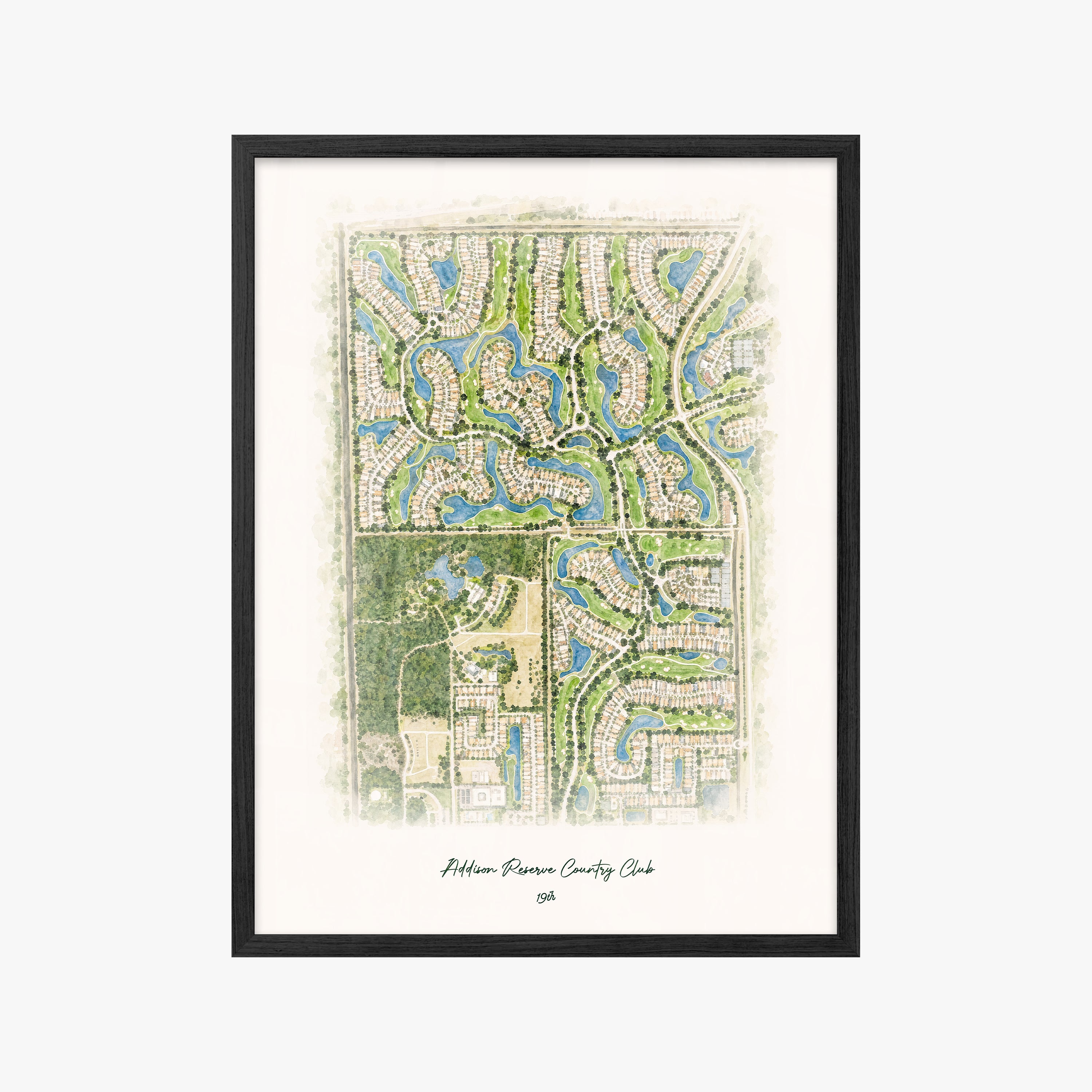 Addison Reserve Country Club black frame