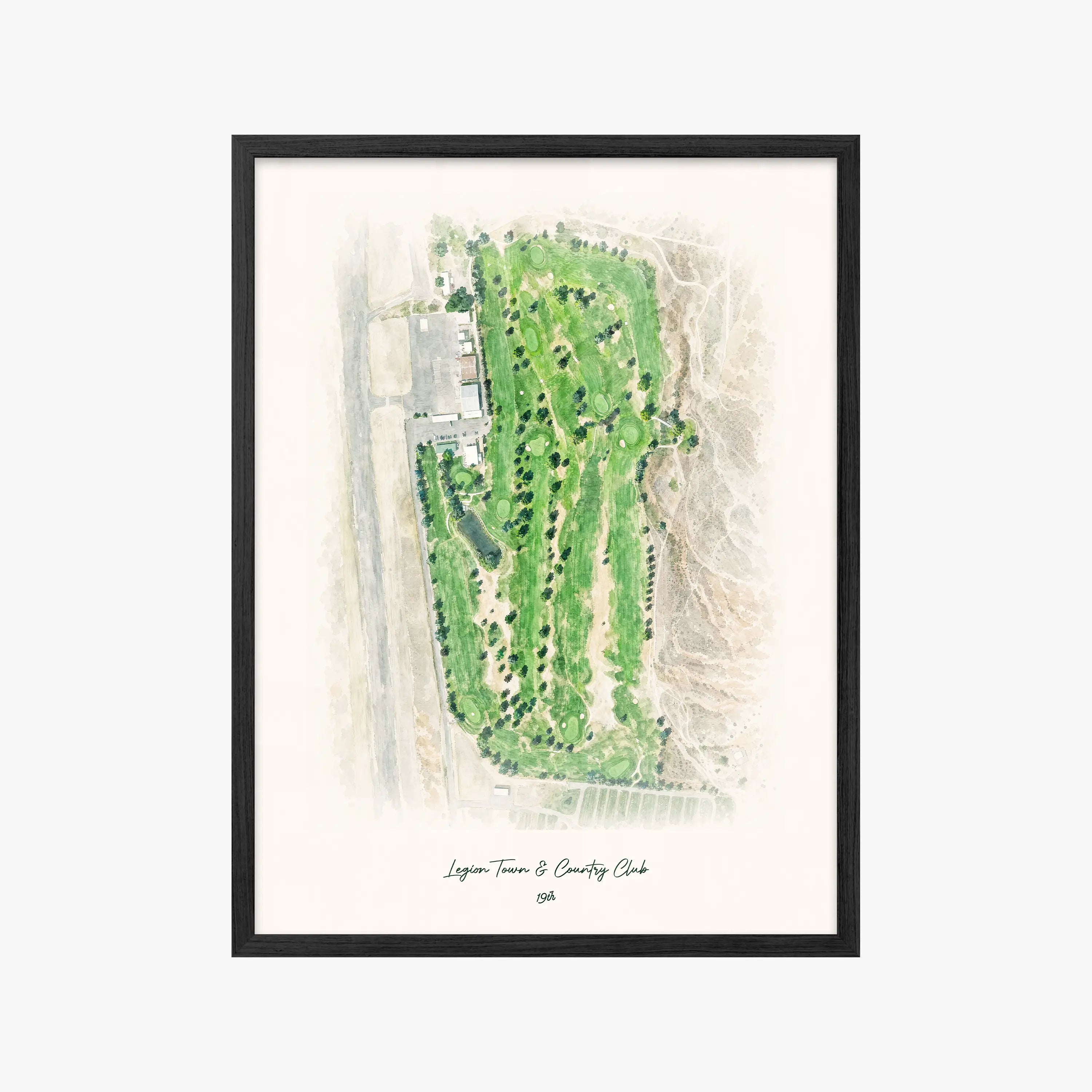 Legion Town & Country Club black frame