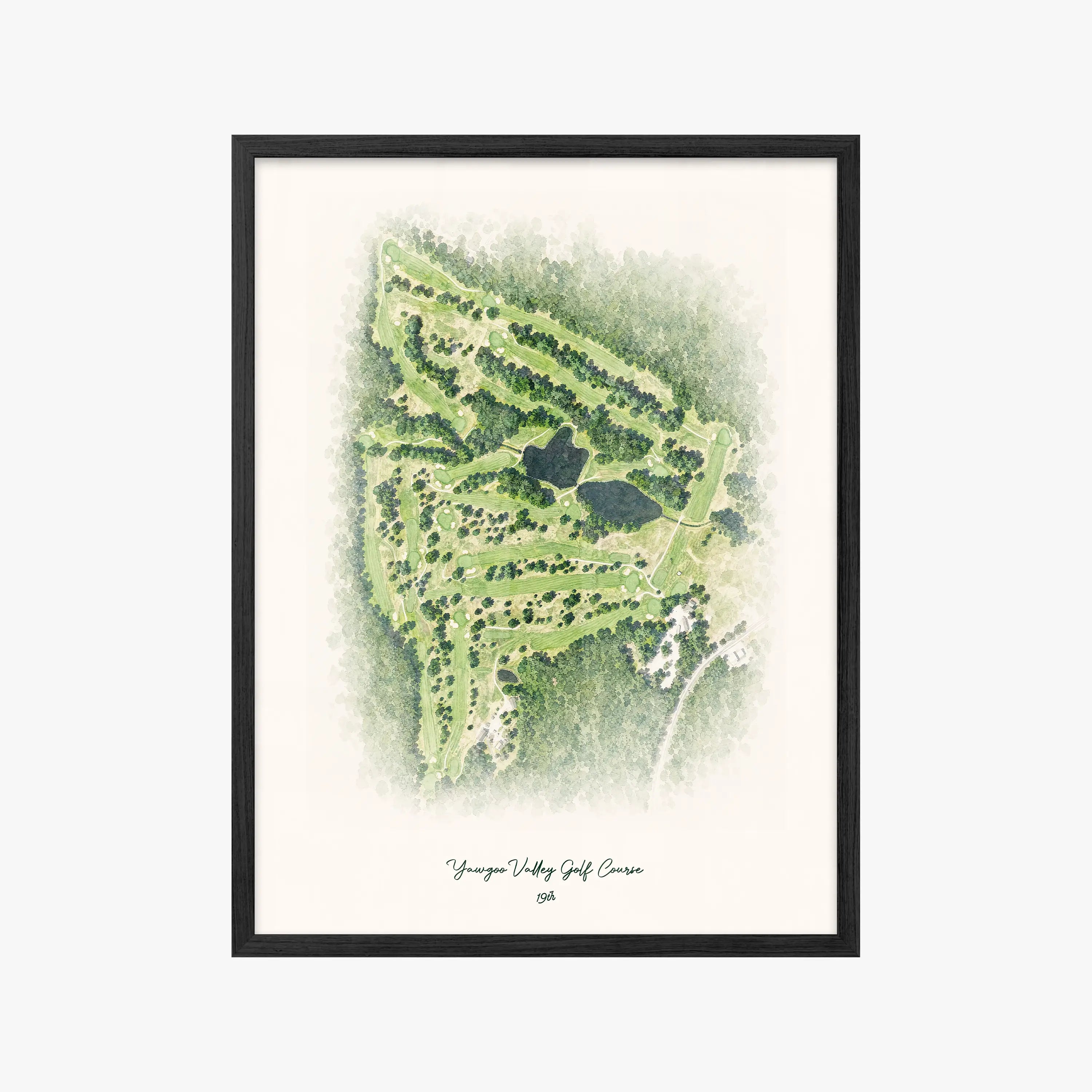 Yawgoo Valley Golf Course black frame