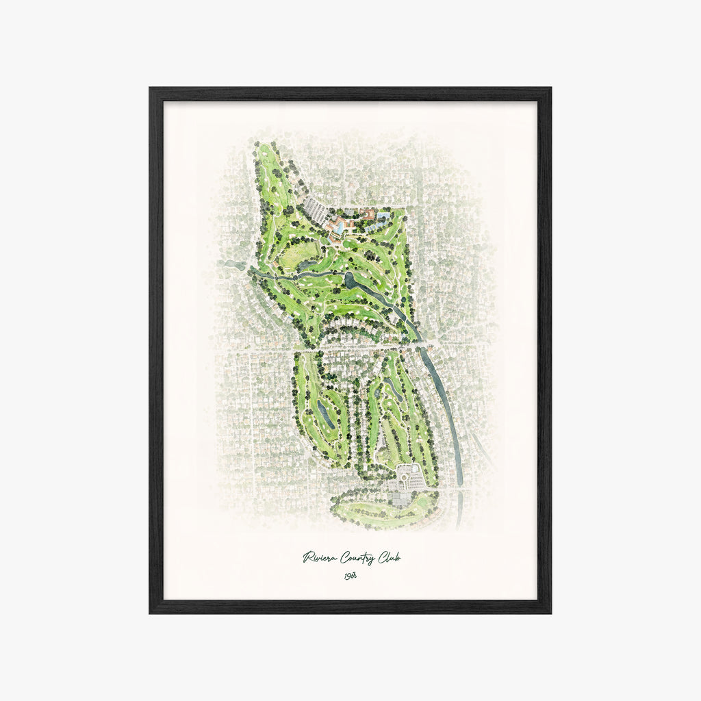 Riviera Country Club black frame