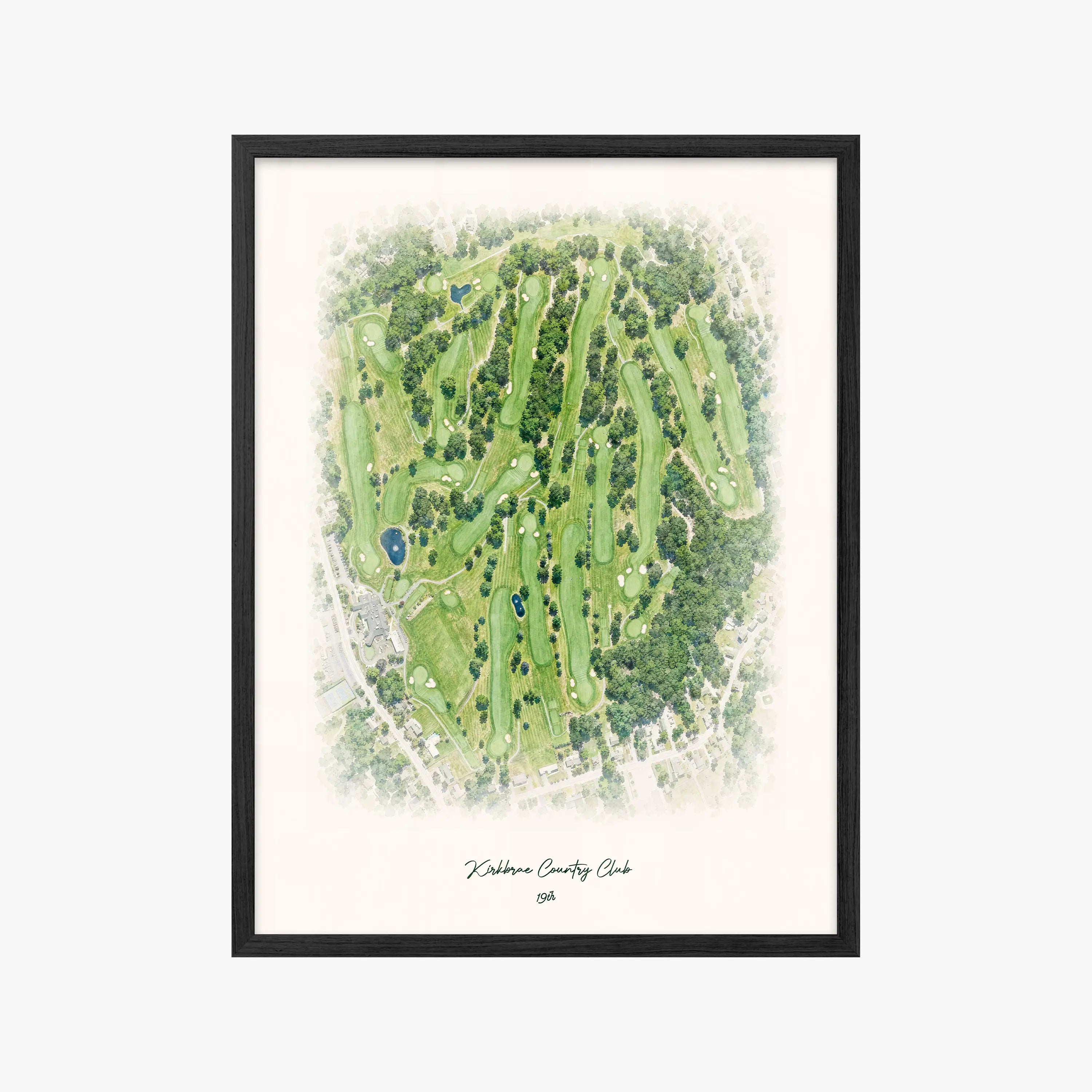 Kirkbrae Country Club black frame