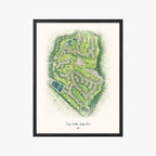 Frog Hollow Golf Club black frame