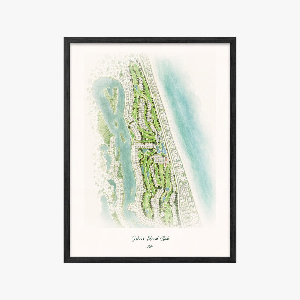 John's Island Club black frame