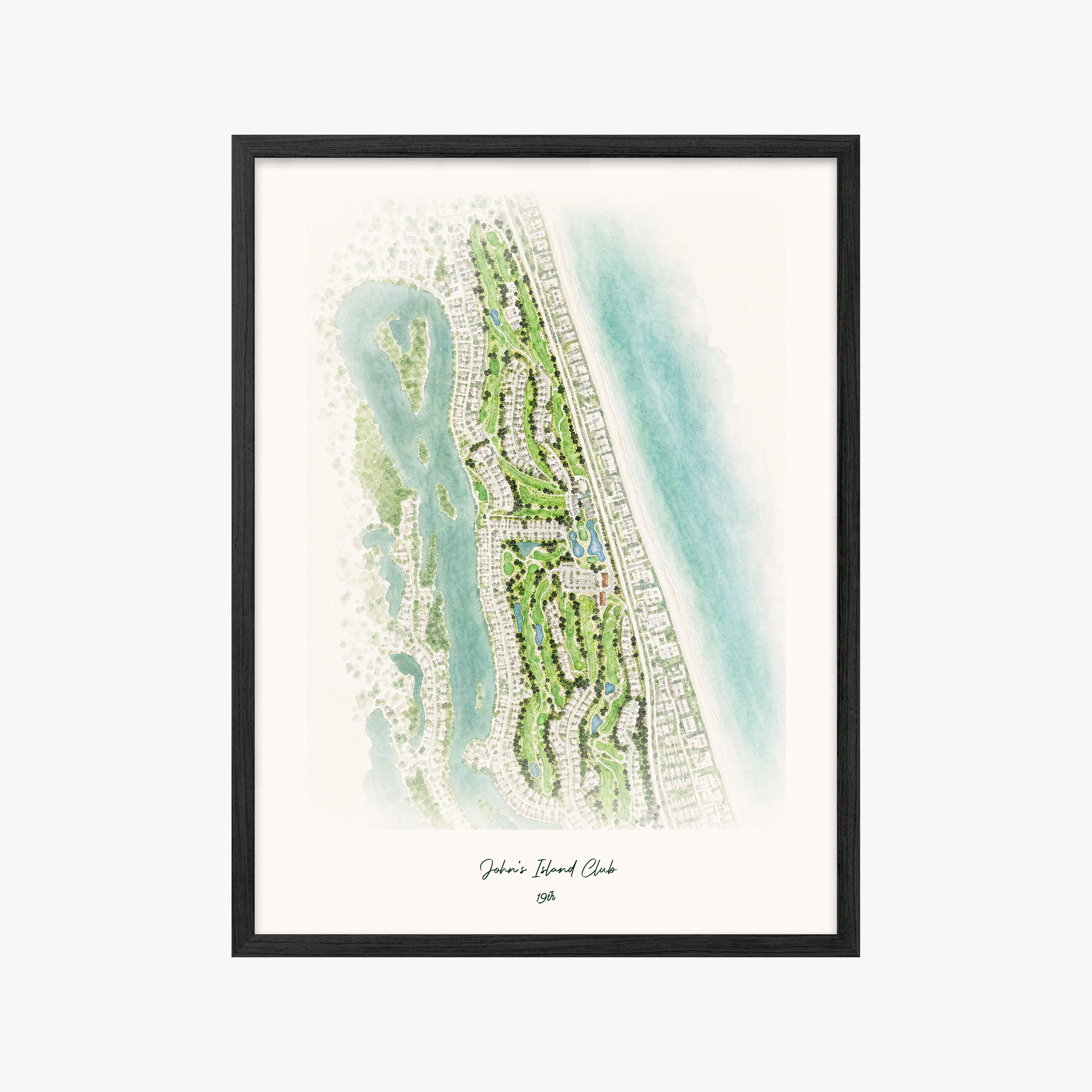 John's Island Club black frame