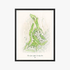 Olive Glenn Golf & Country Club black frame