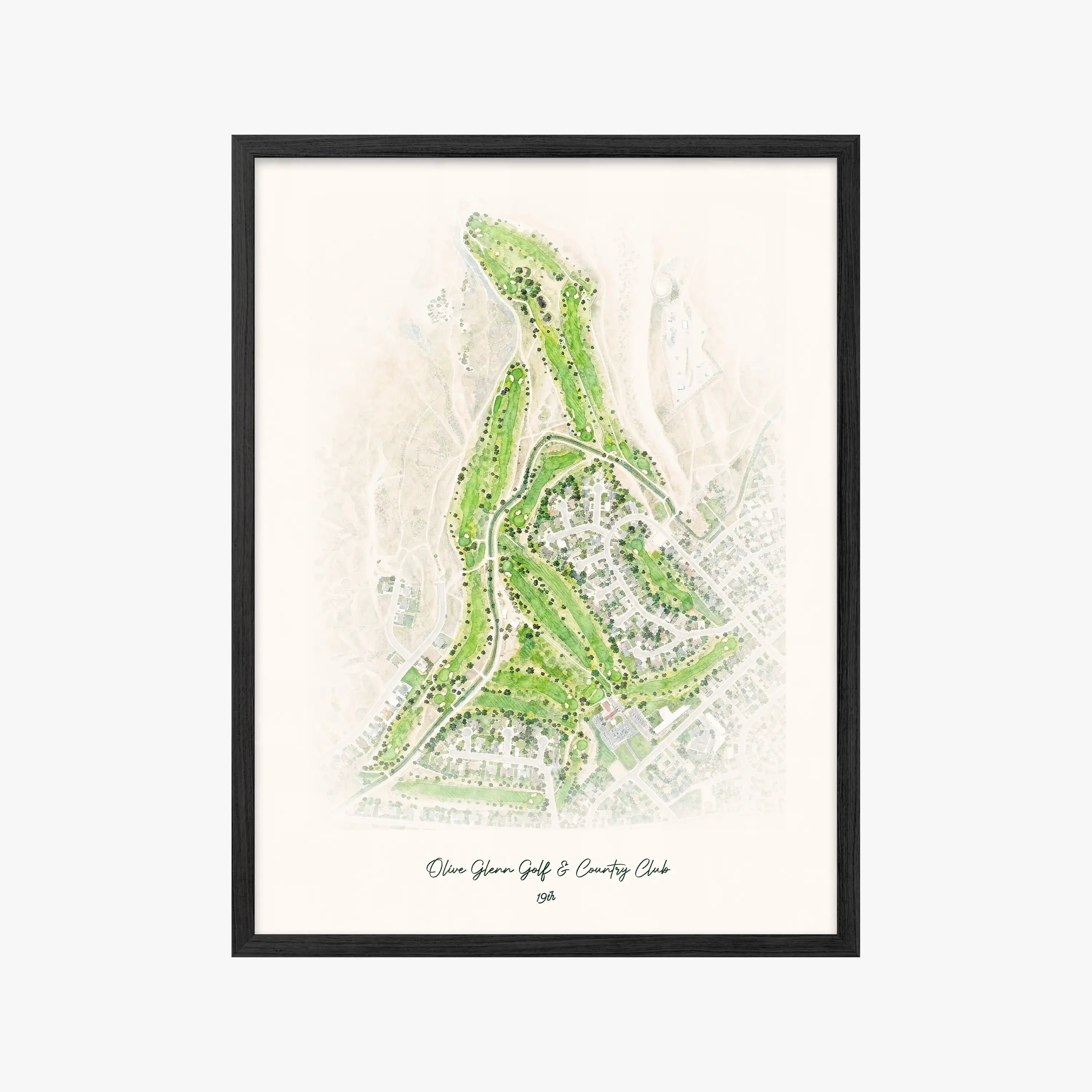 Olive Glenn Golf & Country Club black frame