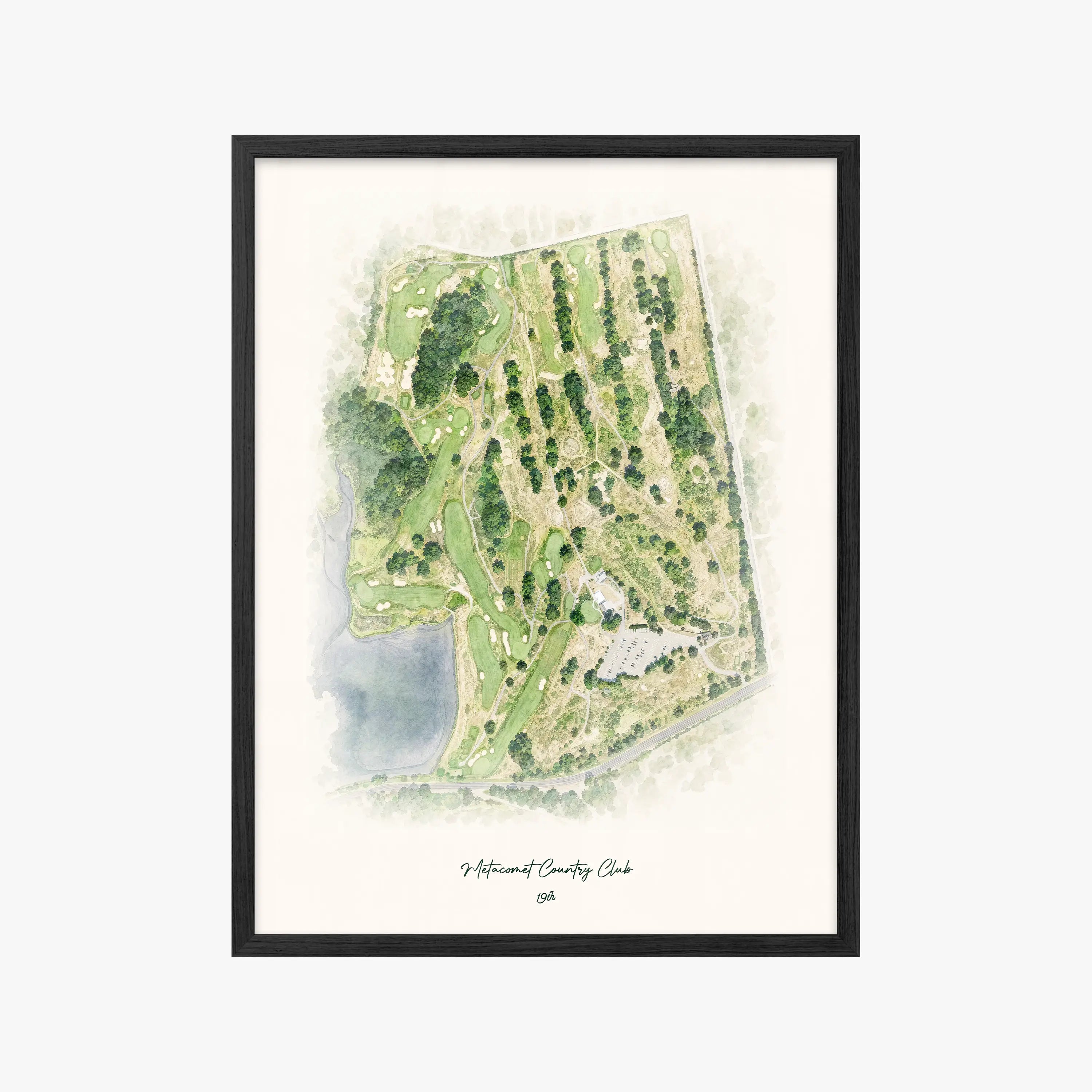 Metacomet Country Club black frame
