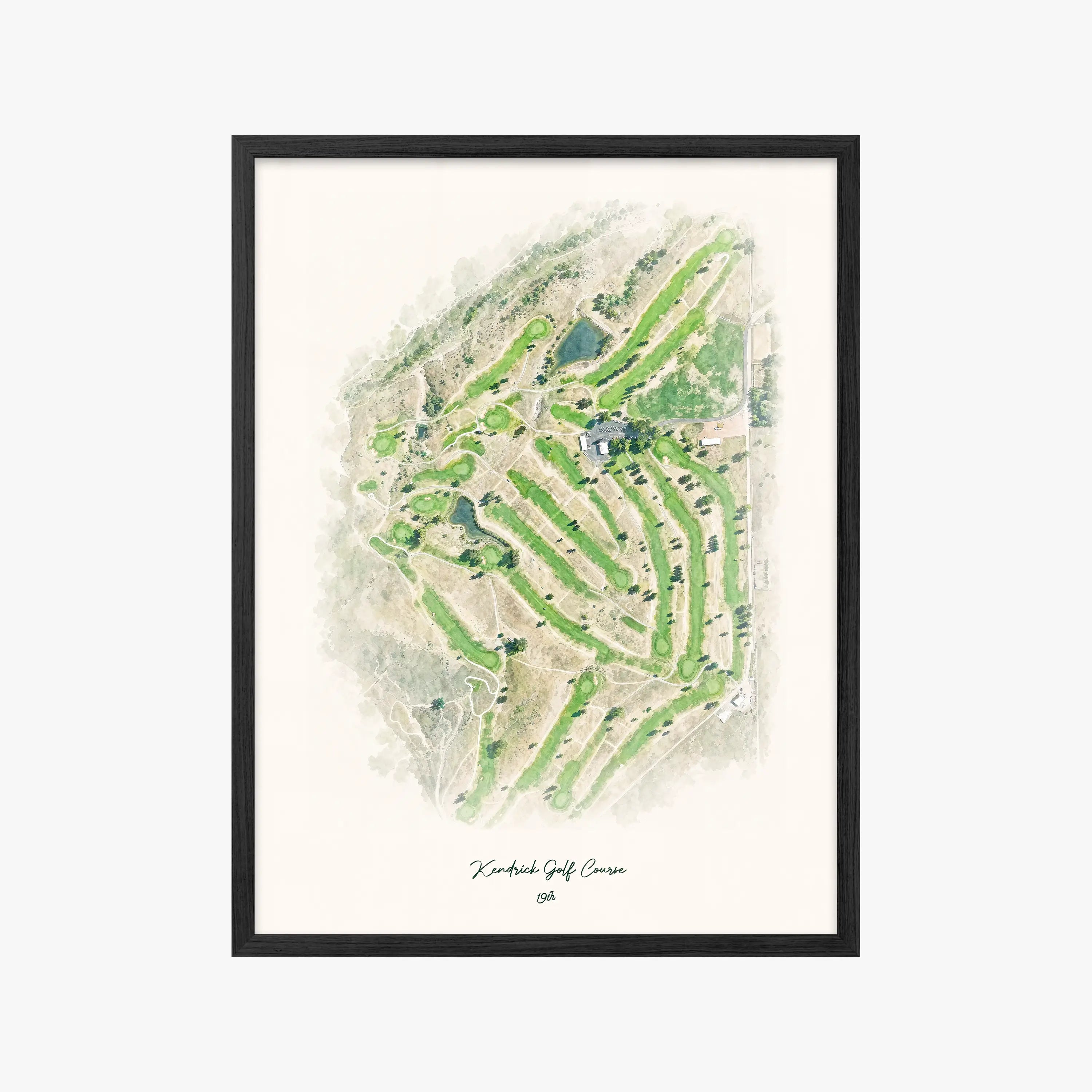Kendrick Golf Course black frame
