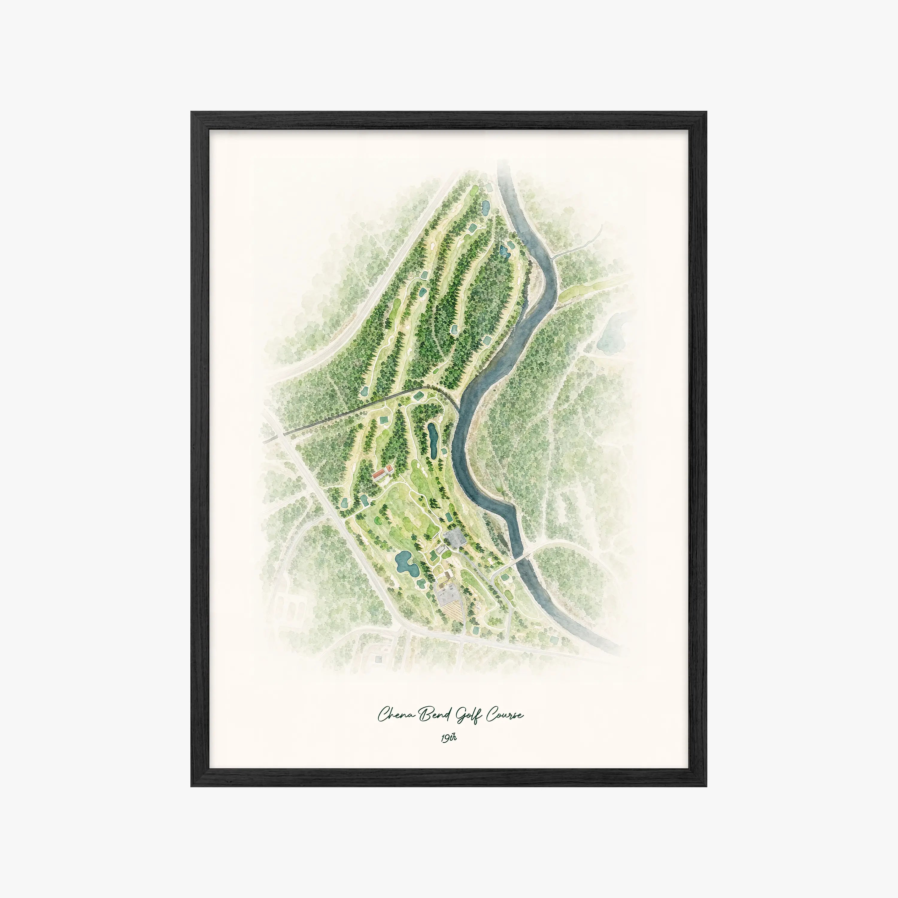 Chena Bend Golf Course black frame