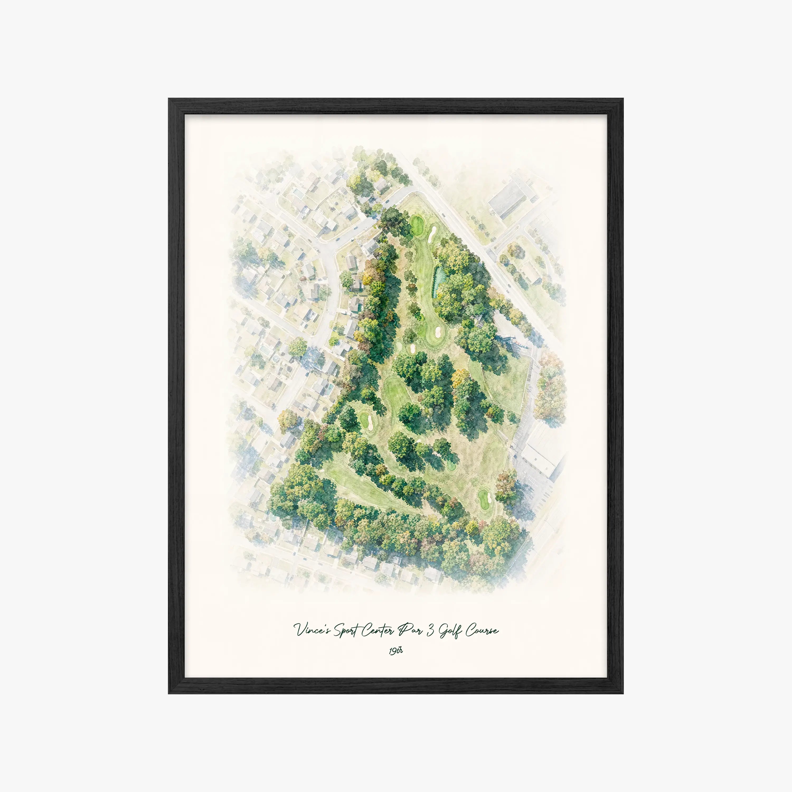 Vince's Sport Center Par 3 Golf Course black frame