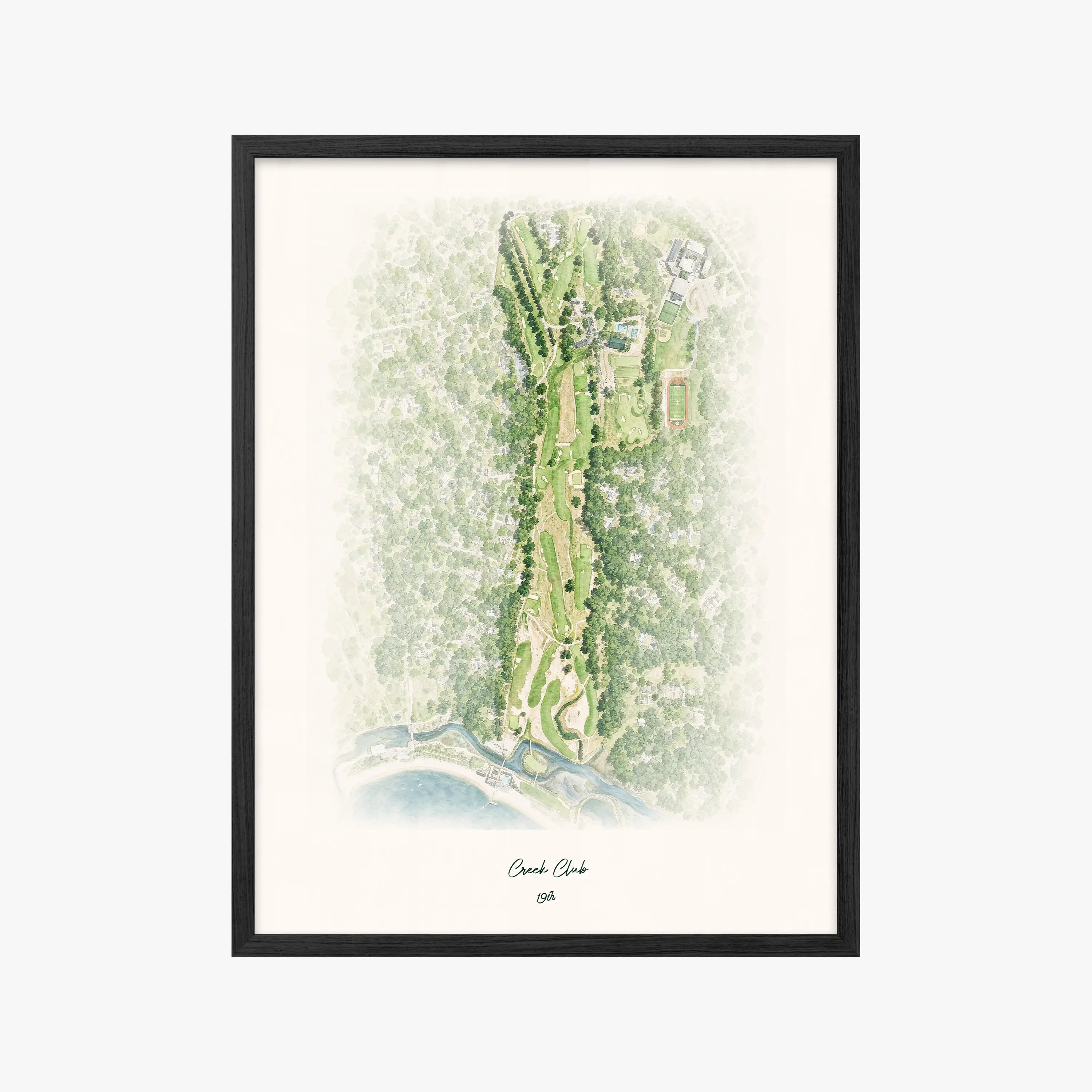 Creek Club black frame