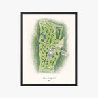 Alpine Country Club black frame