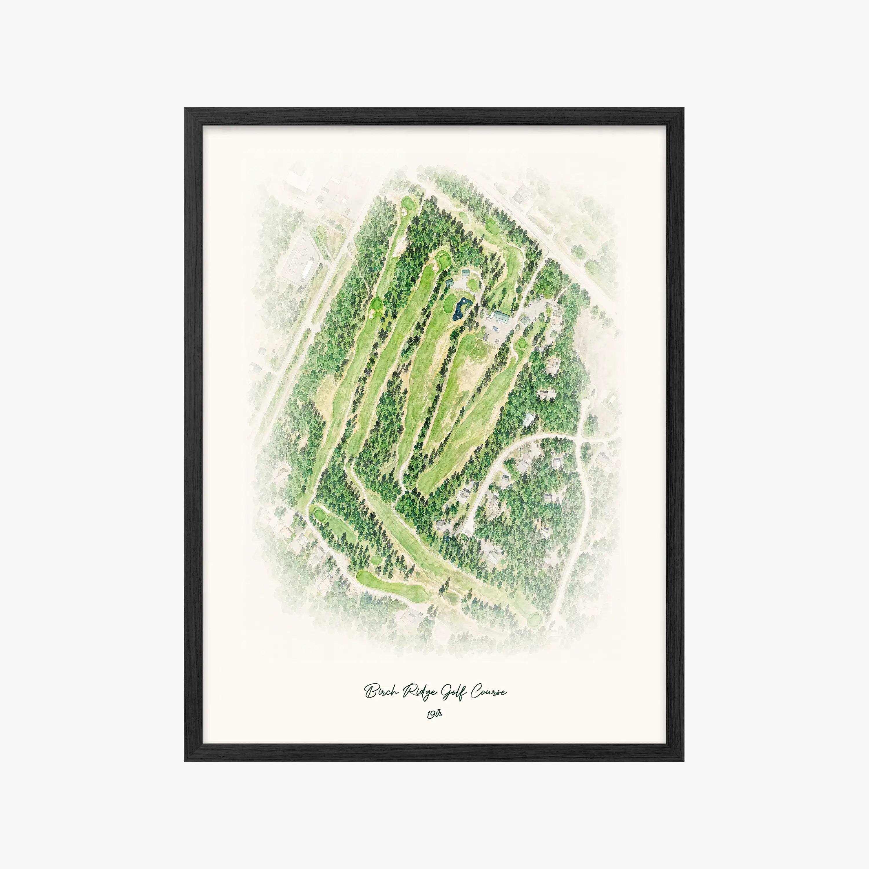 Birch Ridge Golf Course black frame