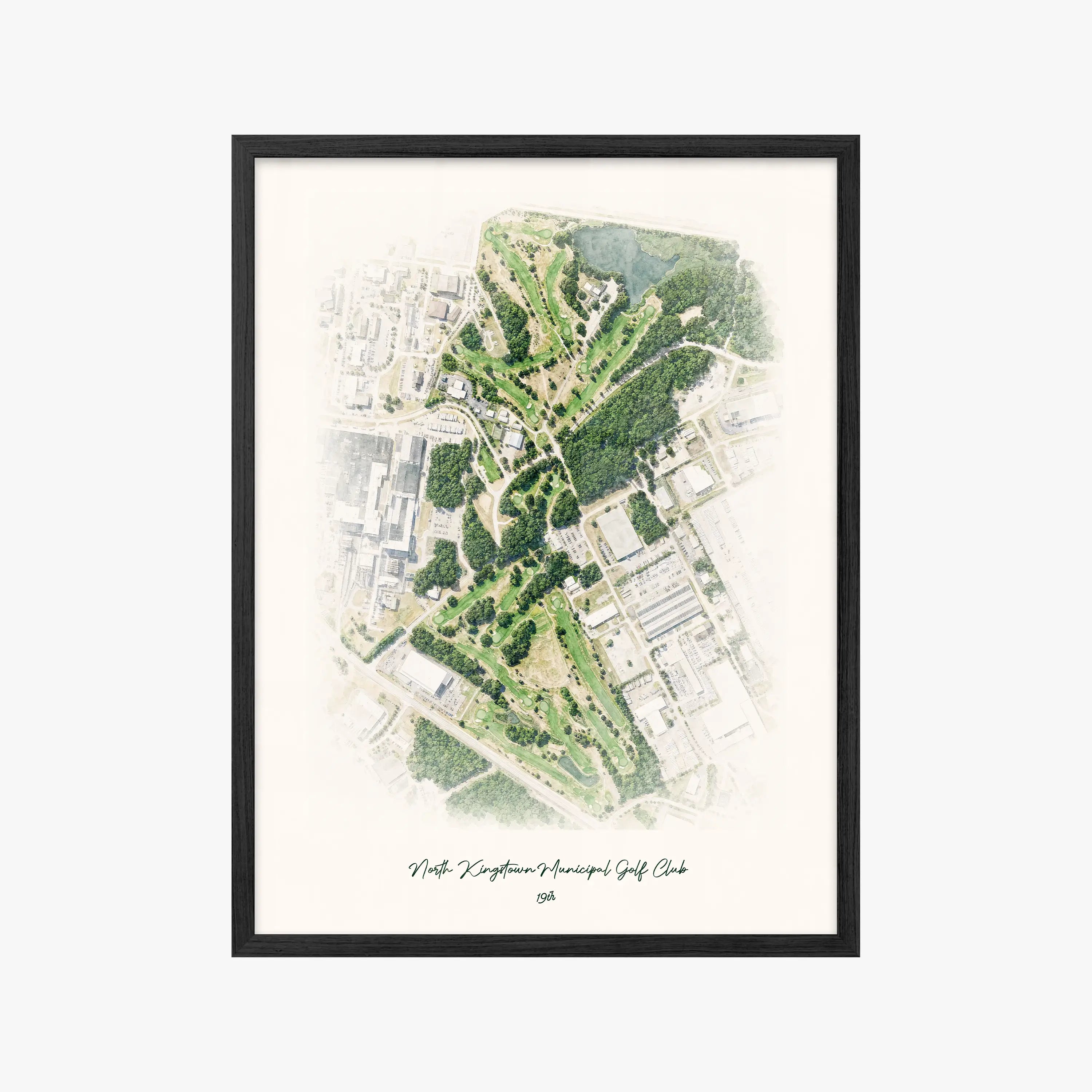North Kingstown Municipal Golf Club black frame
