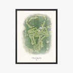 Foster Country Club black frame