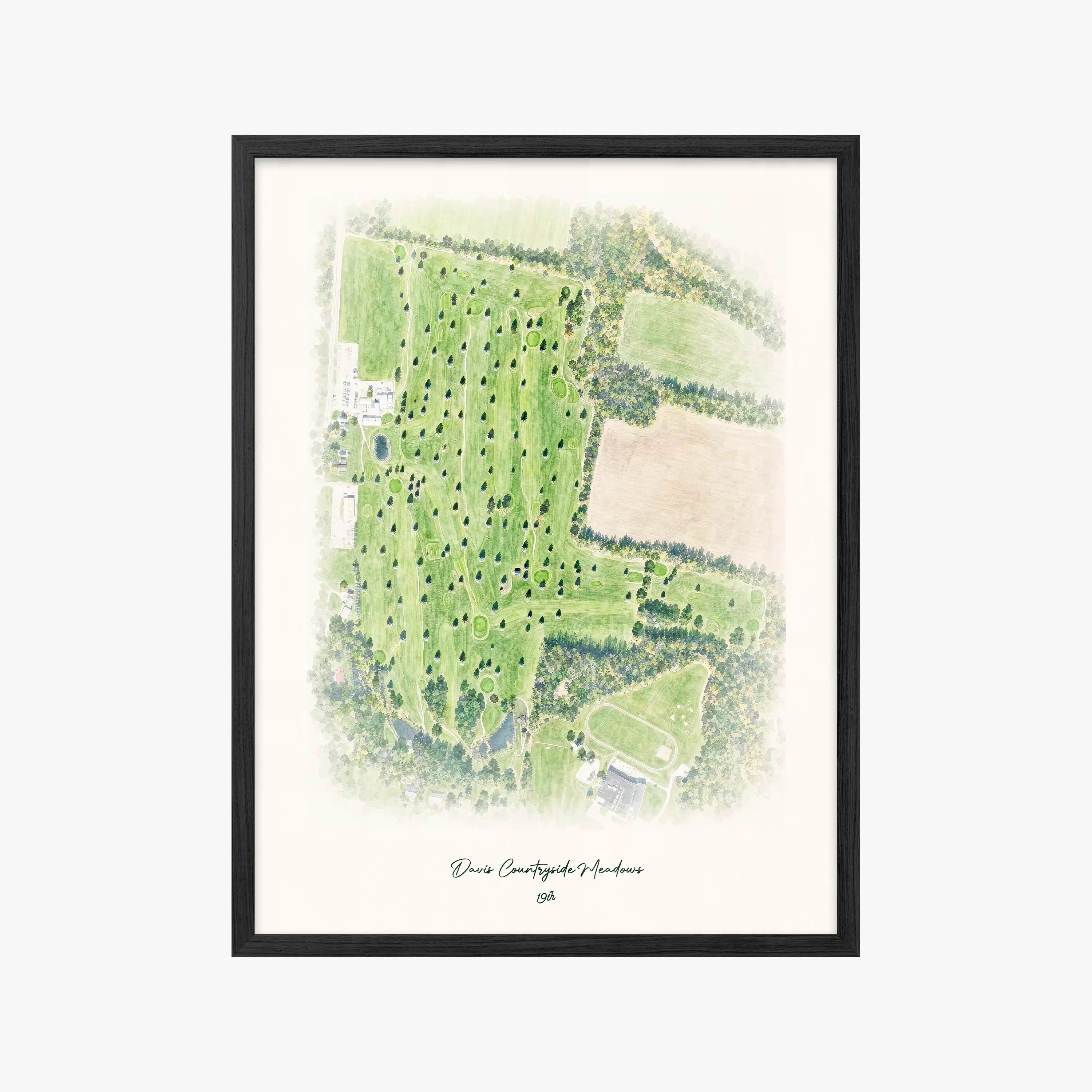 Davis Countryside Meadows black frame
