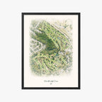 Delcastle Golf Course black frame